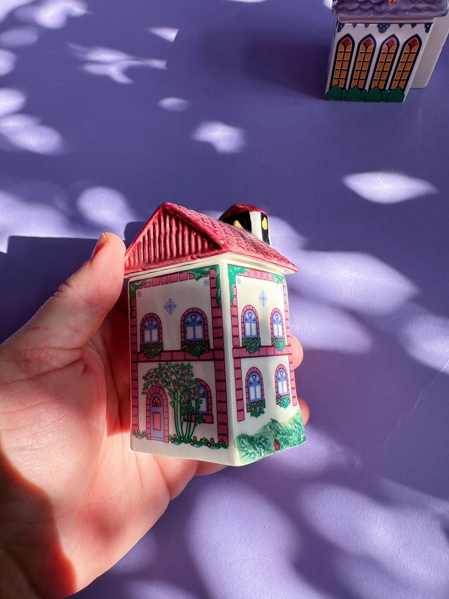 Vintage Avon Spice Village Houses Victorian