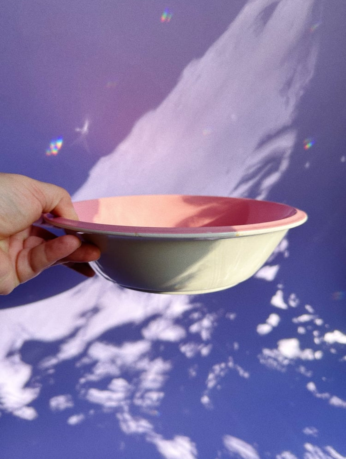 Mikasa Pink Pink Vintage Ceramic Serving Bowl