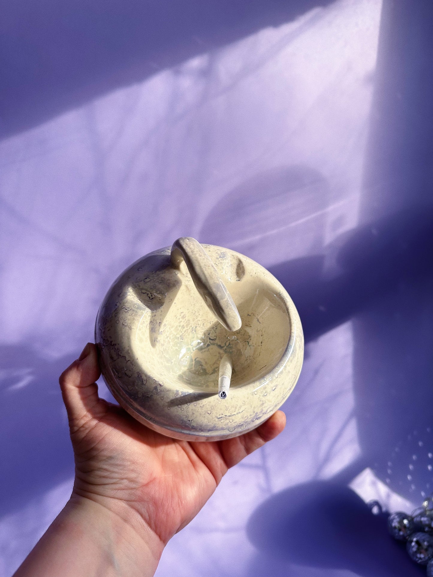 Vintage Montreal Curling Ashtray