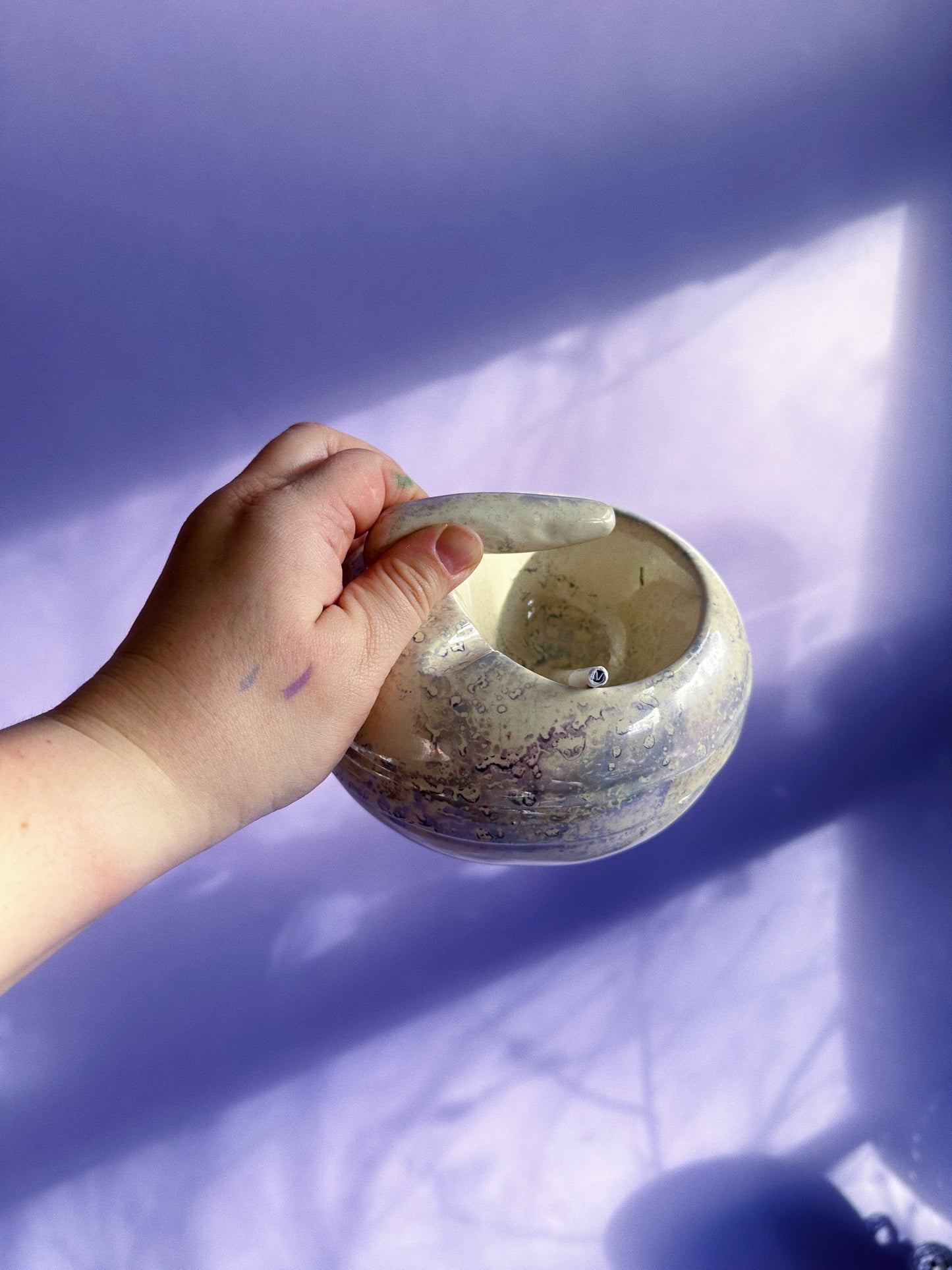 Vintage Montreal Curling Ashtray