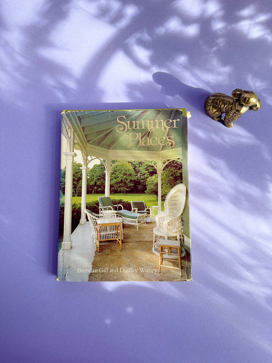 Vintage Summer Places Hardcover Coffee Table Book