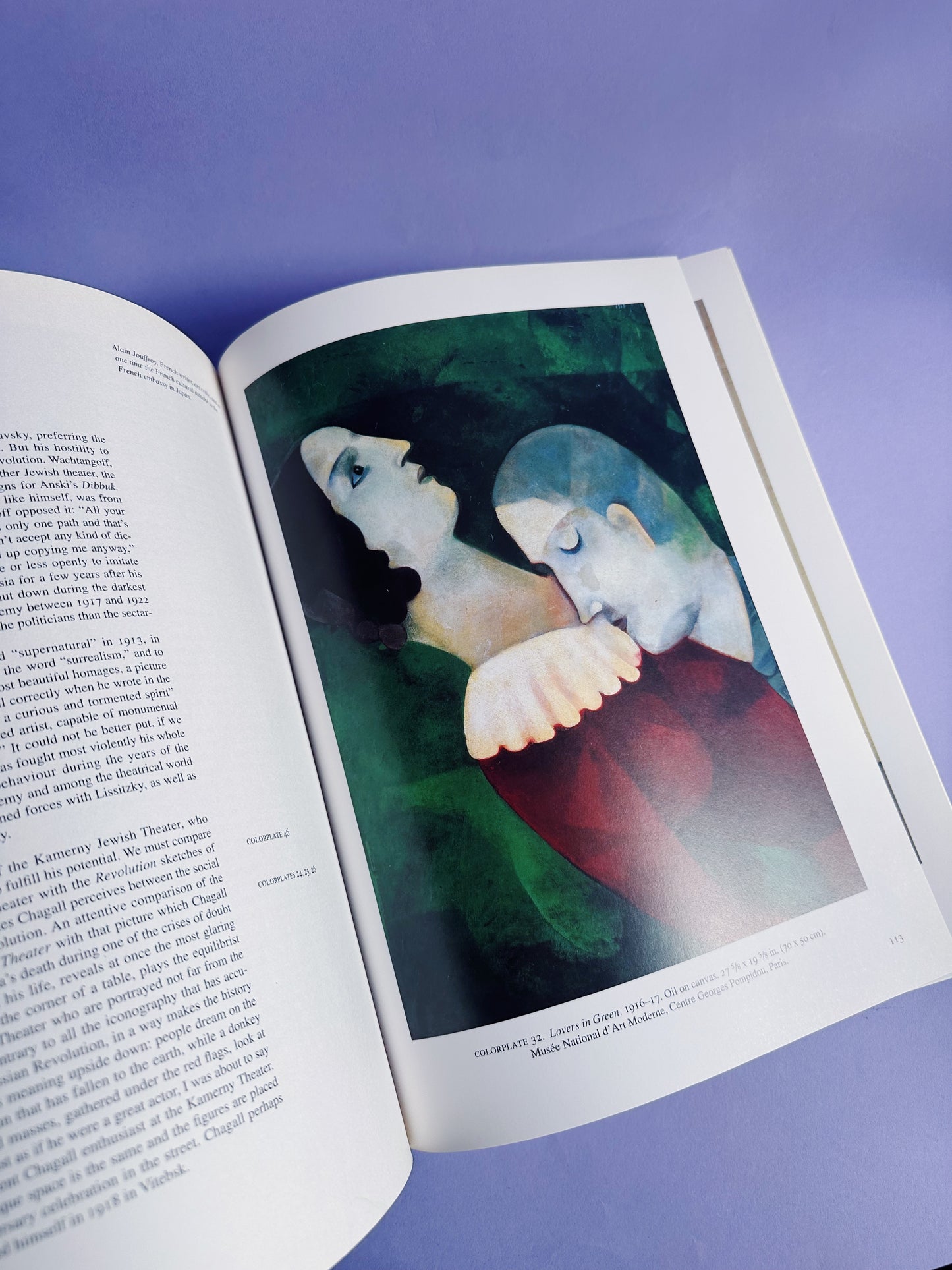 Chagall: A Retrospective Hardcover Art Book - Blue Cover Large & Heavy