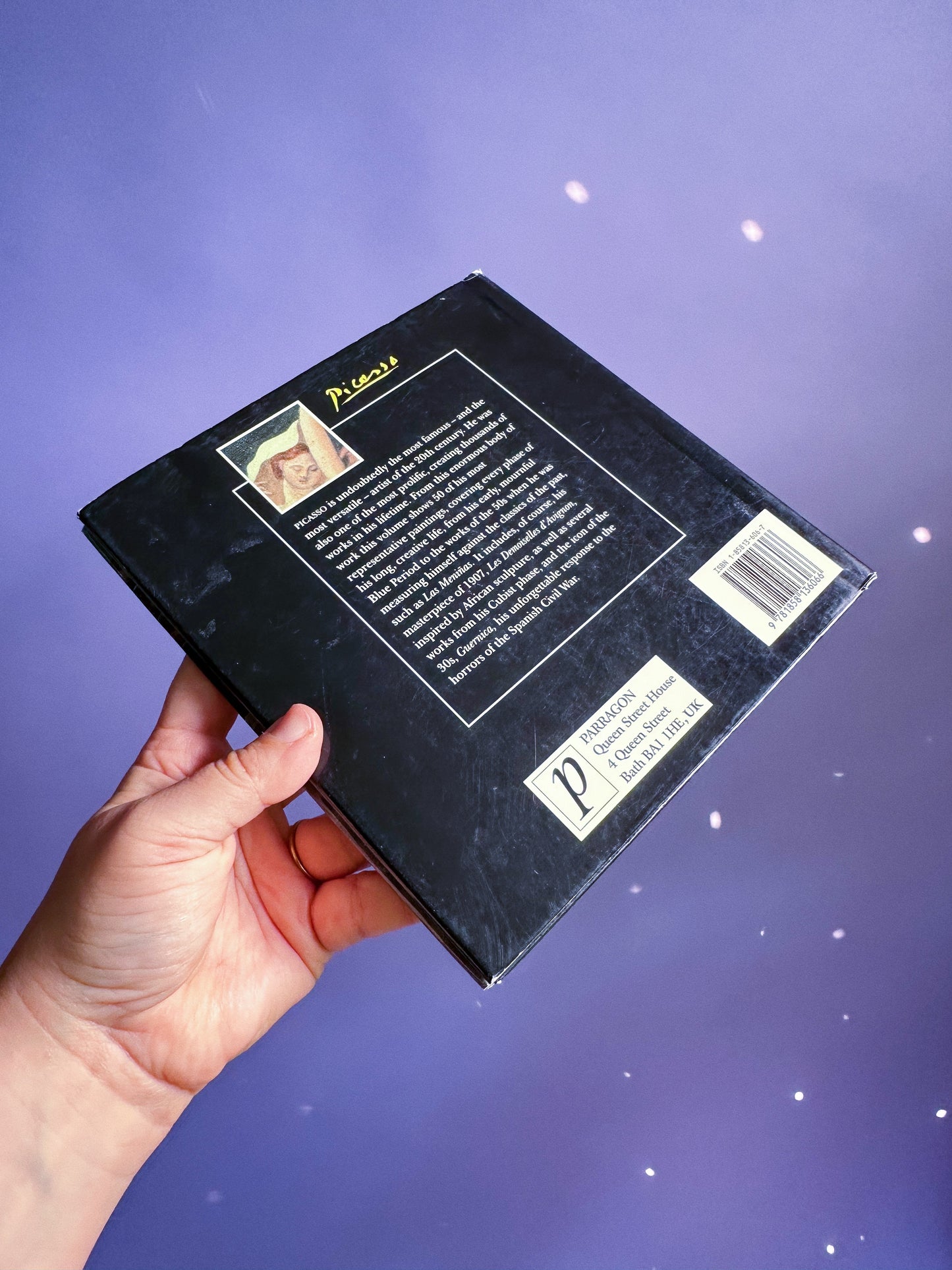 Vintage Life & Works Of Picasso & Van Gogh Square Collectable Hardcover Books