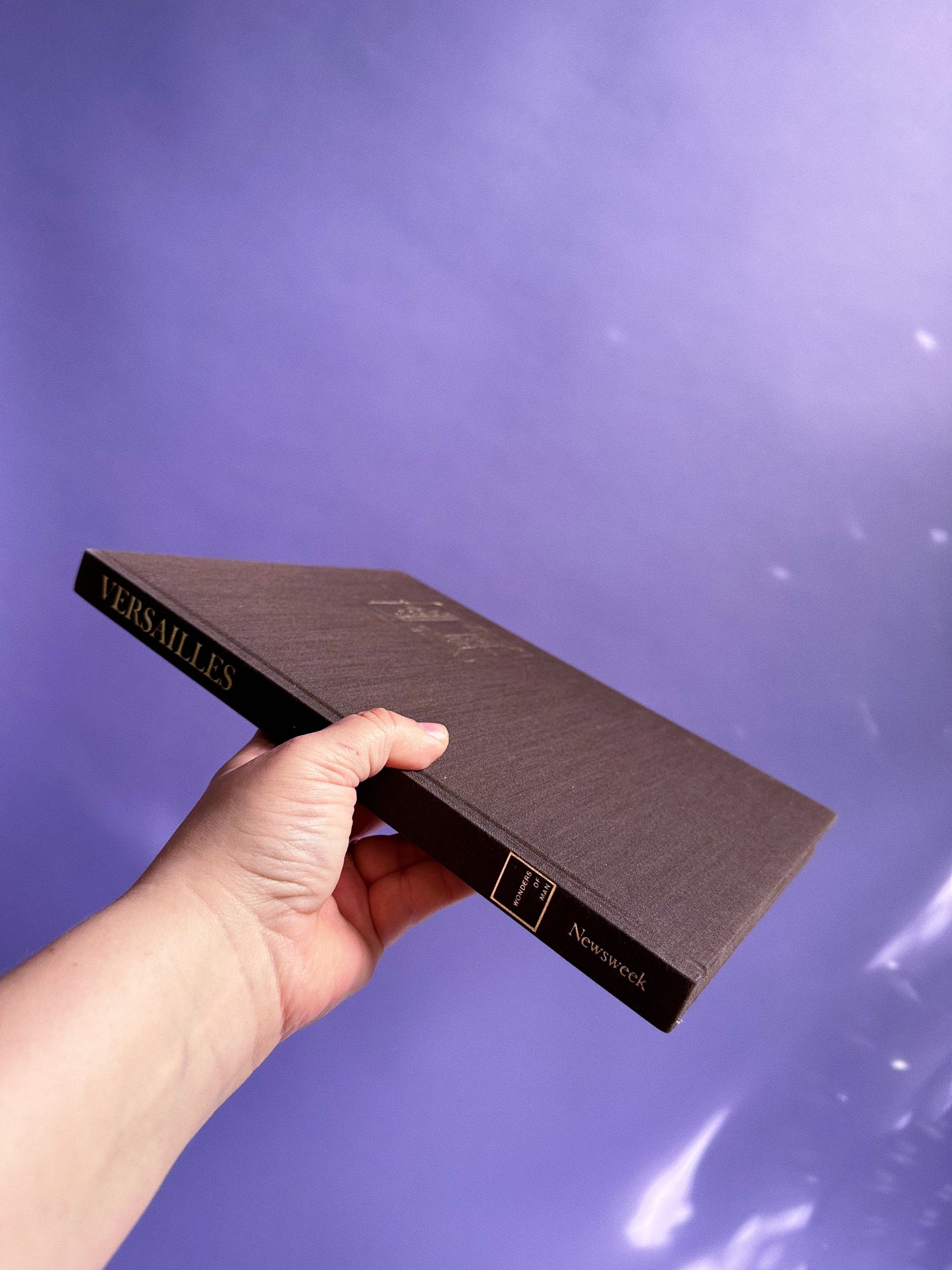 Vintage Versailles Hardcover Coffee Table Book