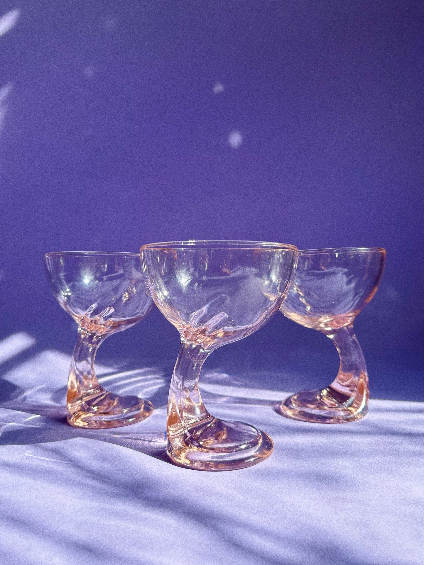 Vintage Pink Wing Cup/Bowl Set of 3