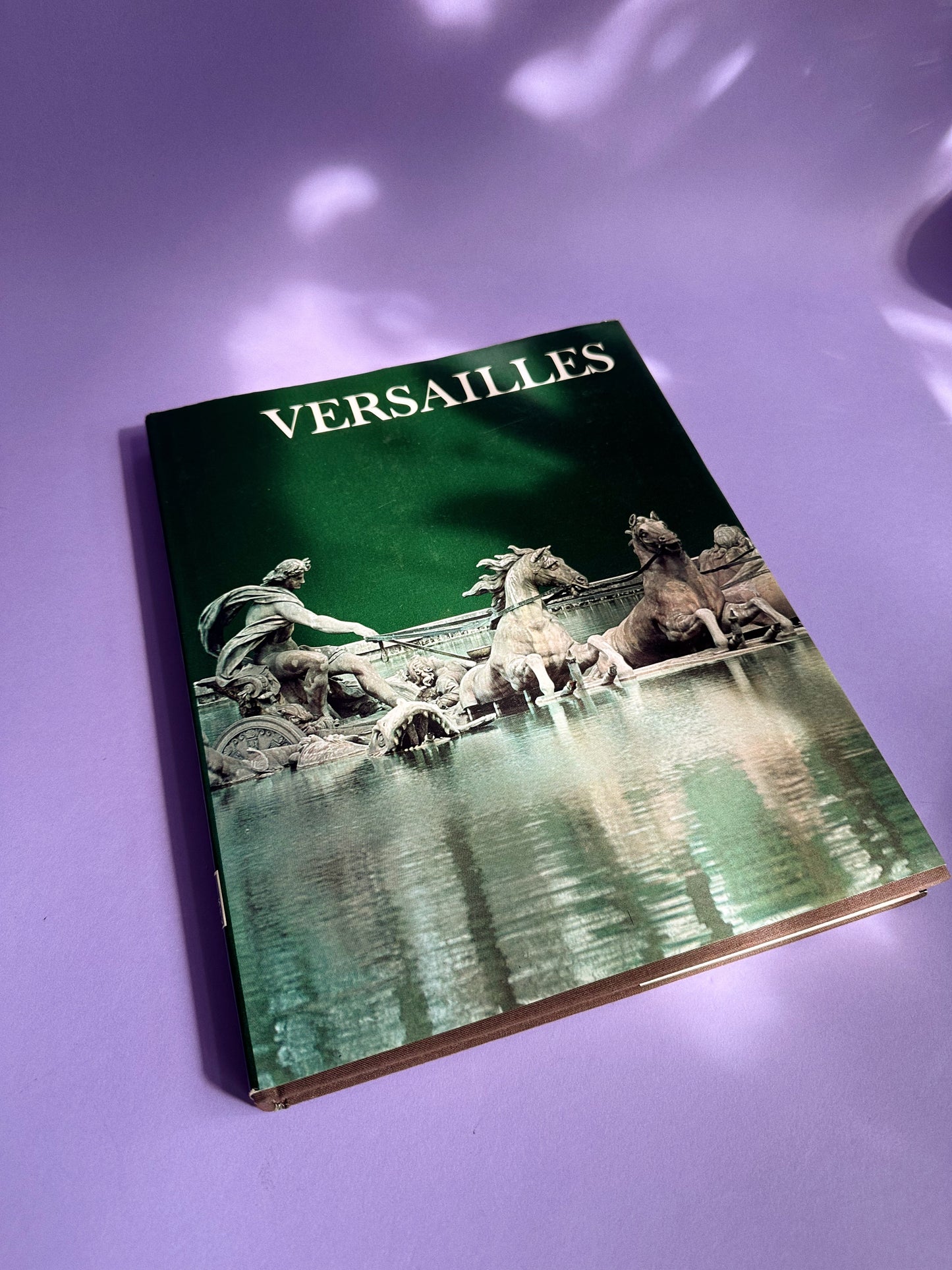 Vintage Versailles Hardcover Coffee Table Book