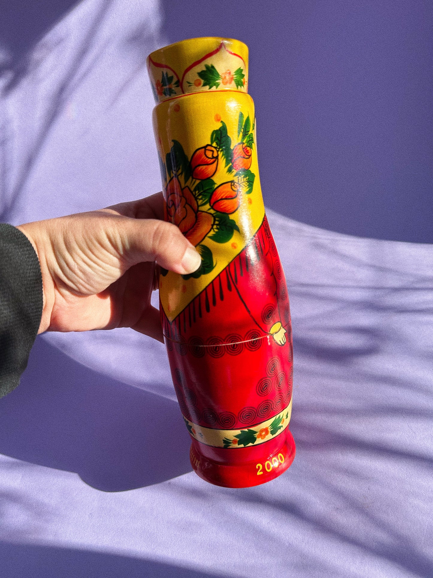 Millennium Rodnik Vodka Bottle Matryoshka - Made in Russia