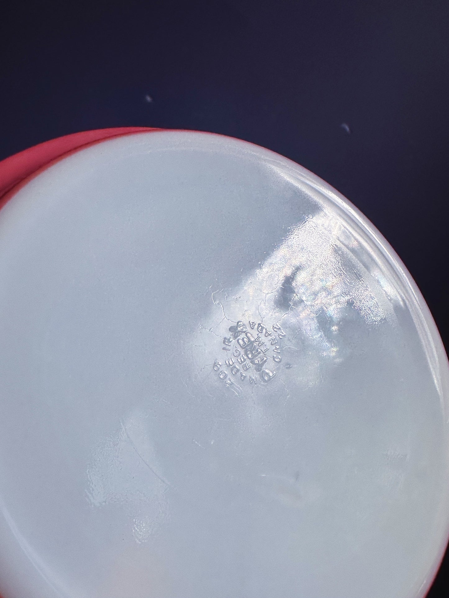 Pyrex Vintage 1950's Flamingo Pink 8.5" Ovenware Pie Pan Dish #209