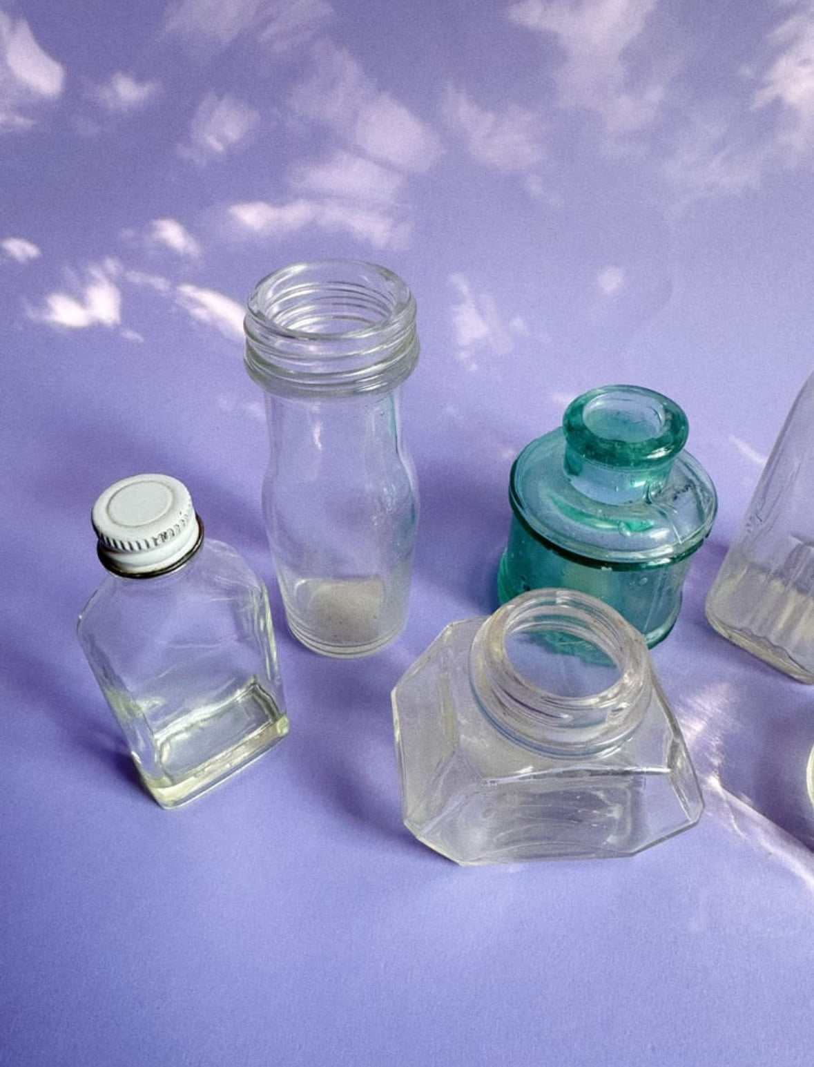 Small Vintage / Antique Apothecary Bottles