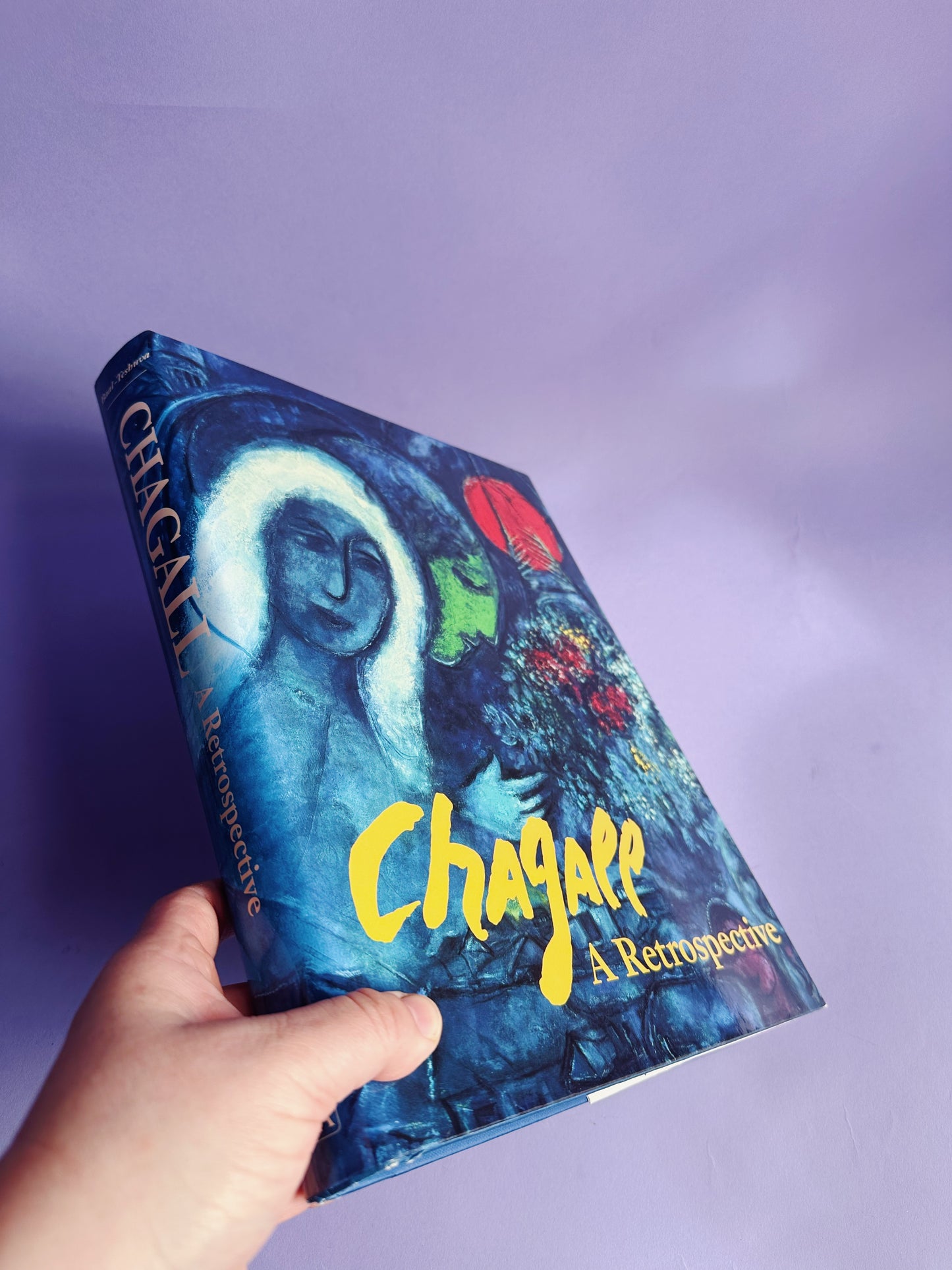 Chagall: A Retrospective Hardcover Art Book - Blue Cover Large & Heavy