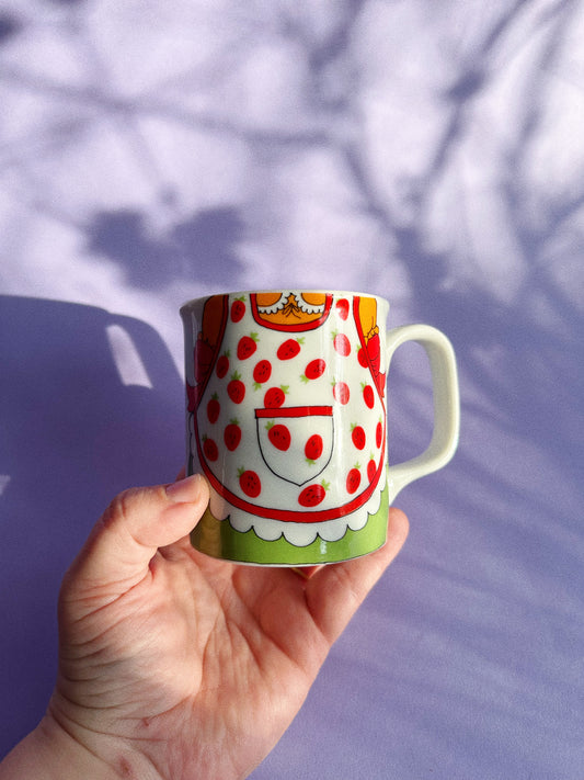 Vintage Strawberry Shortcake Ceramic Mug