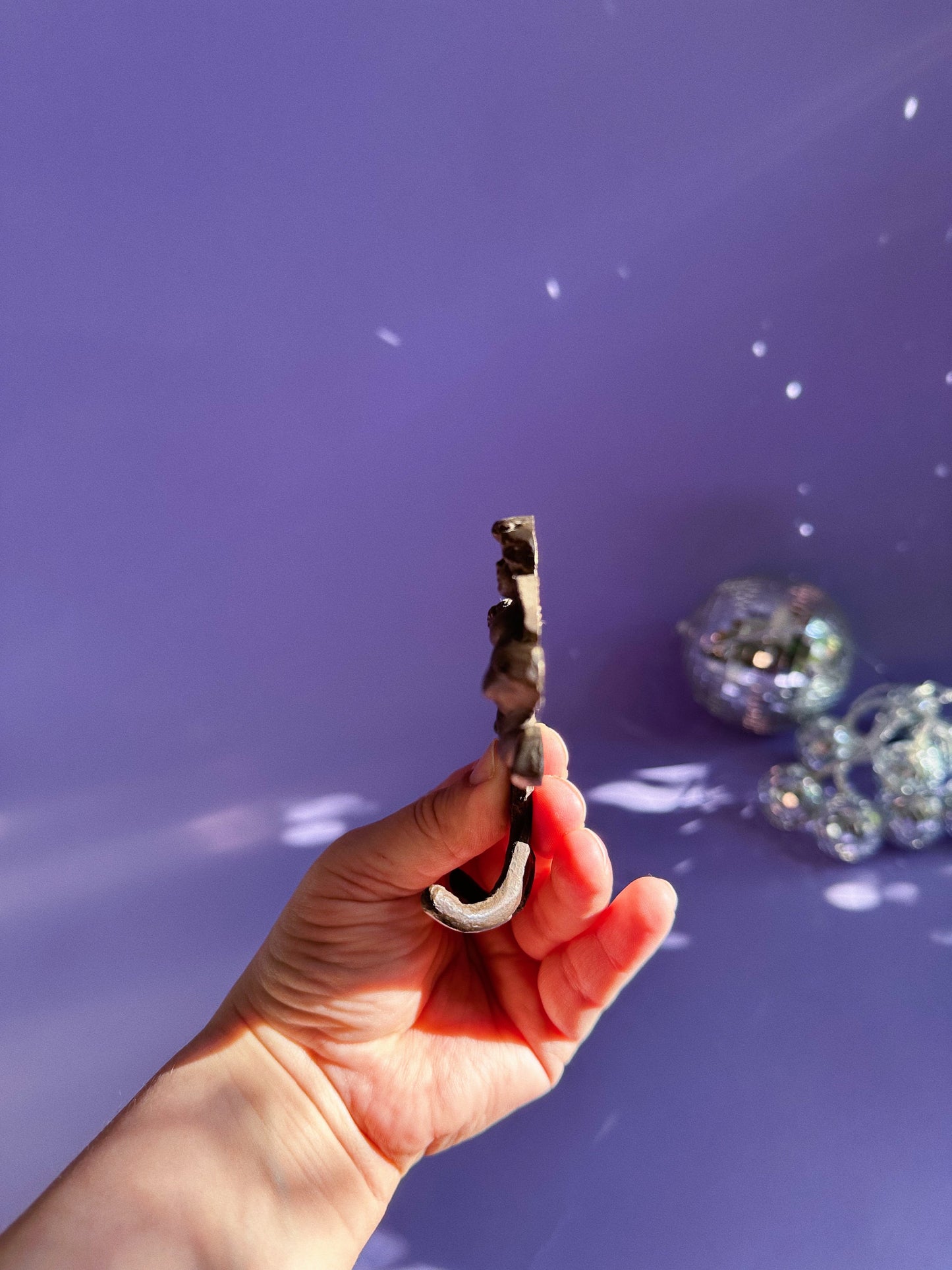 Vintage Double Cherub Cast Iron Wall Hooks