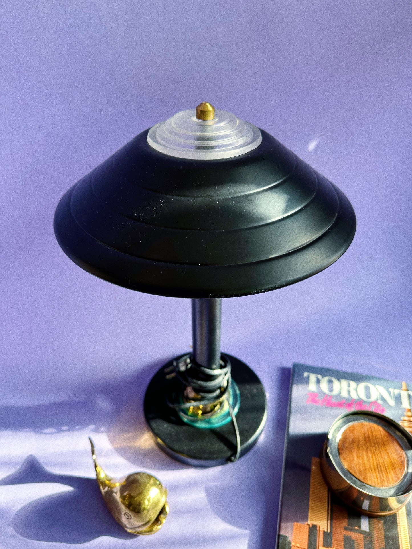 Vintage 80s UFO Lamps