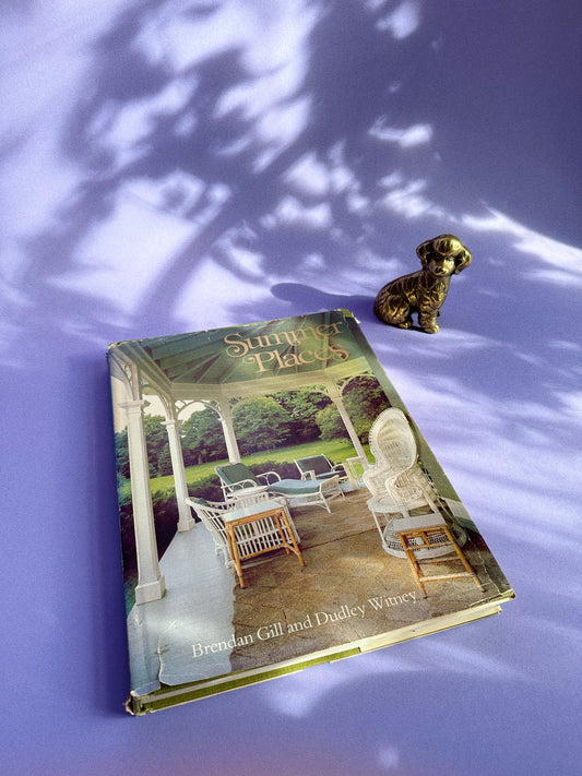 Vintage Summer Places Hardcover Coffee Table Book