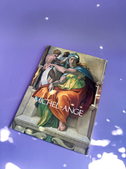 Large Michelangelo in French Coffee Table Book