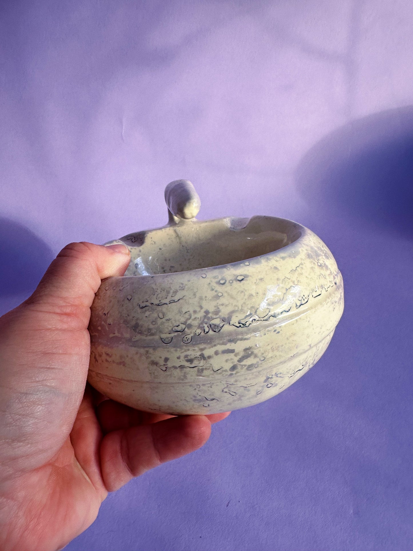 Vintage Montreal Curling Ashtray