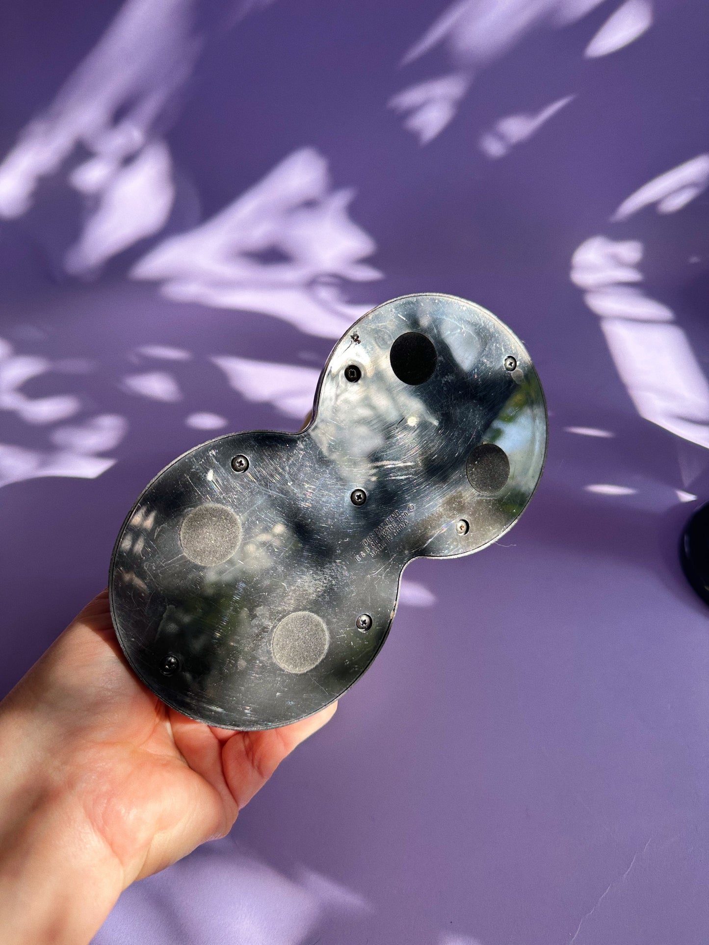 90s Vintage White Plastic Hands Remote, Keys Holder