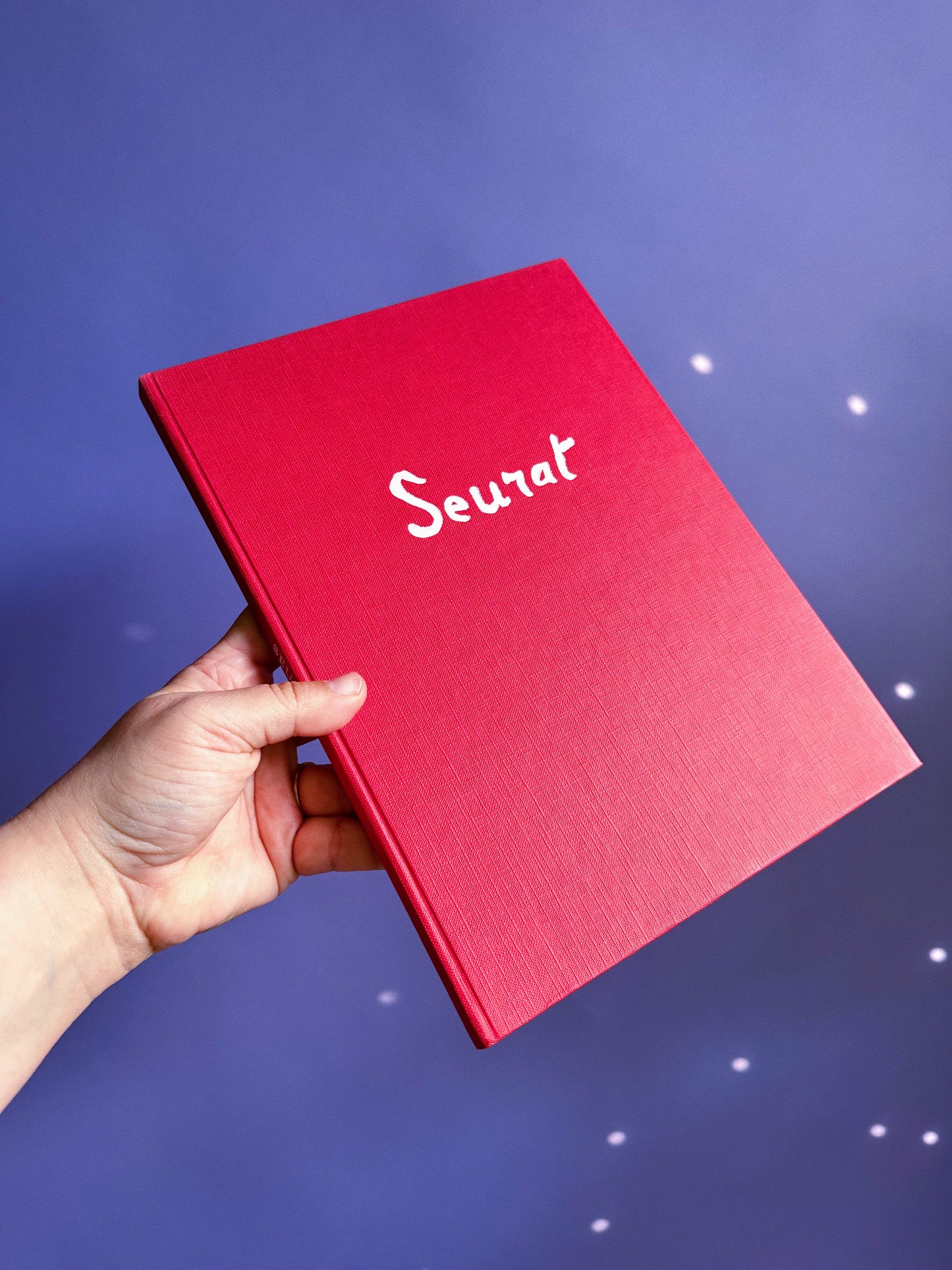 1980 Vintage Hardcover Seurat Art Coffee Table Book