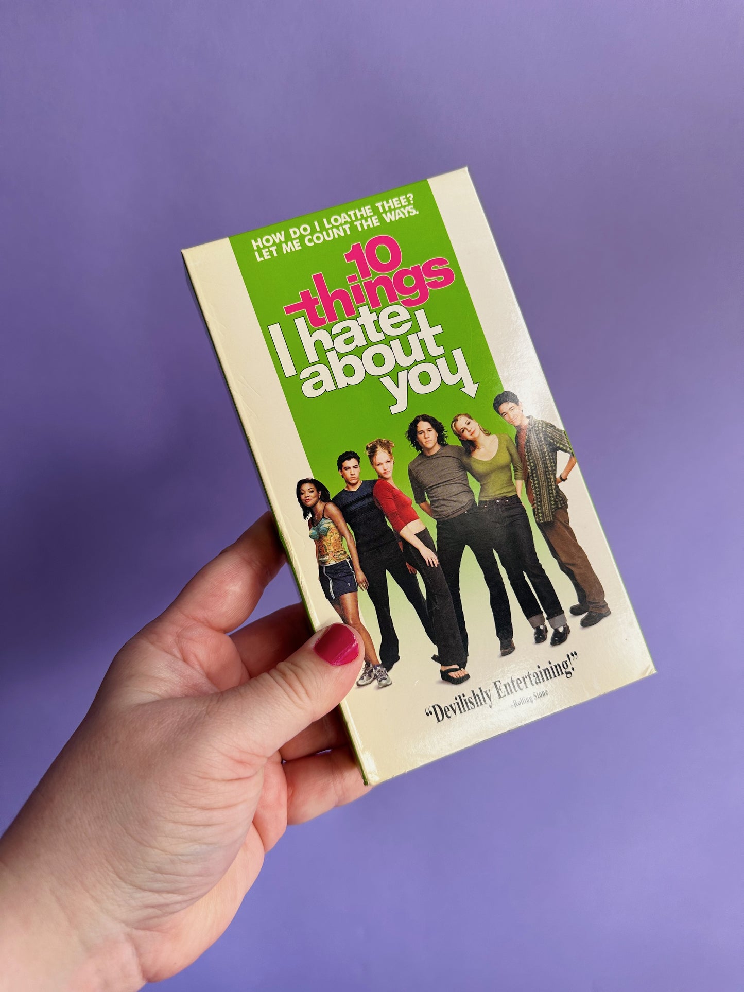 10 Things I Hate About You on VHS