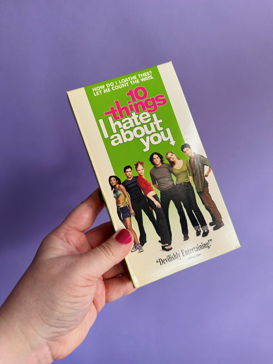 10 Things I Hate About You on VHS