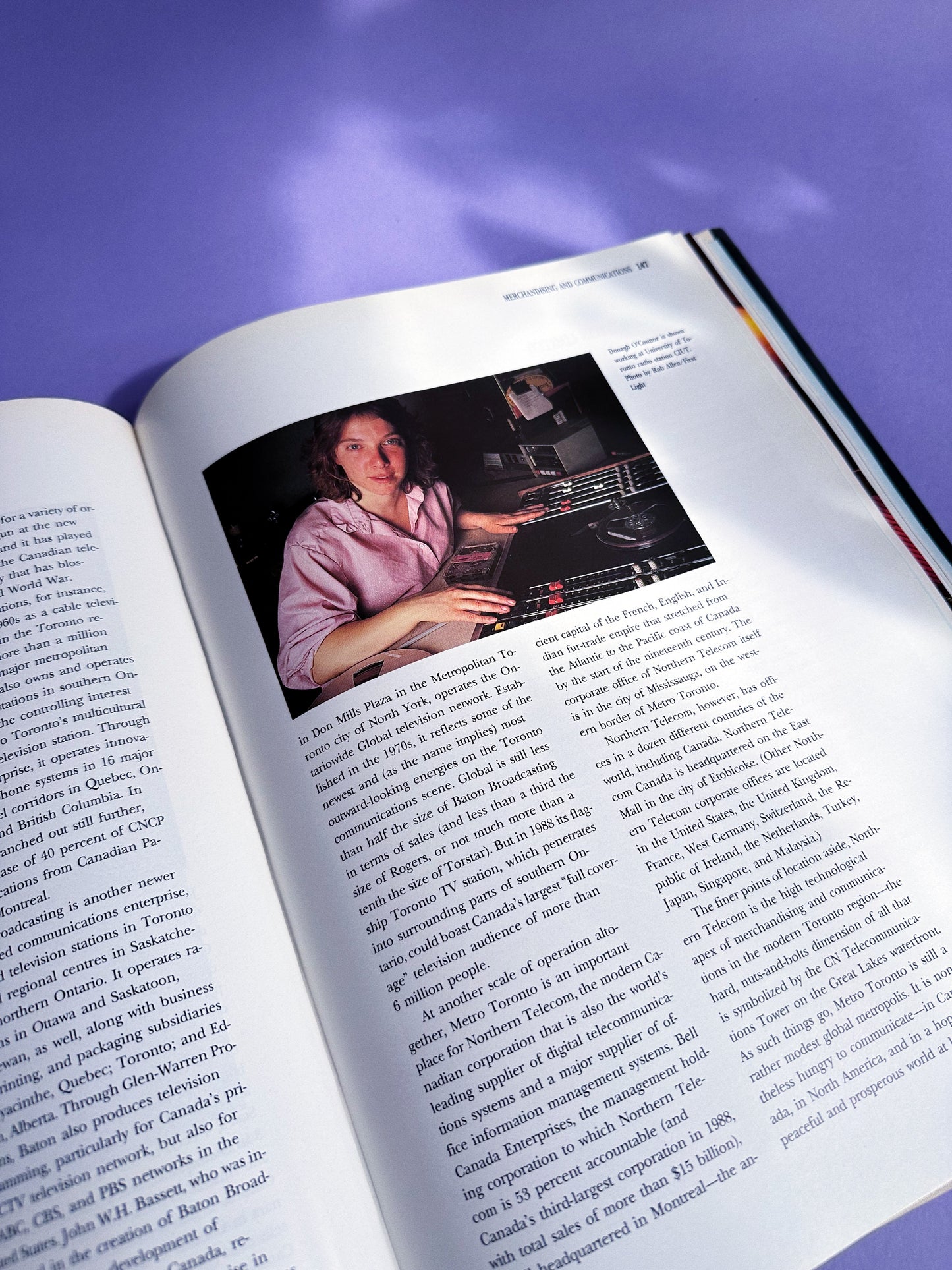 Vintage Metropoliton Toronto Working Towards The Future Hardcover Coffee Table Book