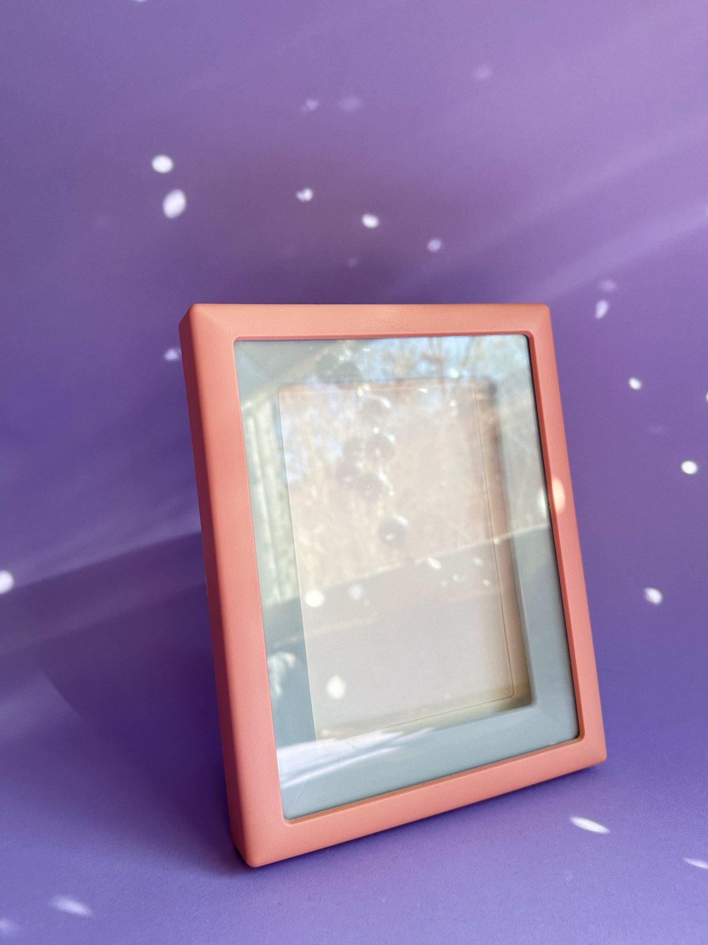 Vintage Post Modern Satin Rose Light Up Framelight