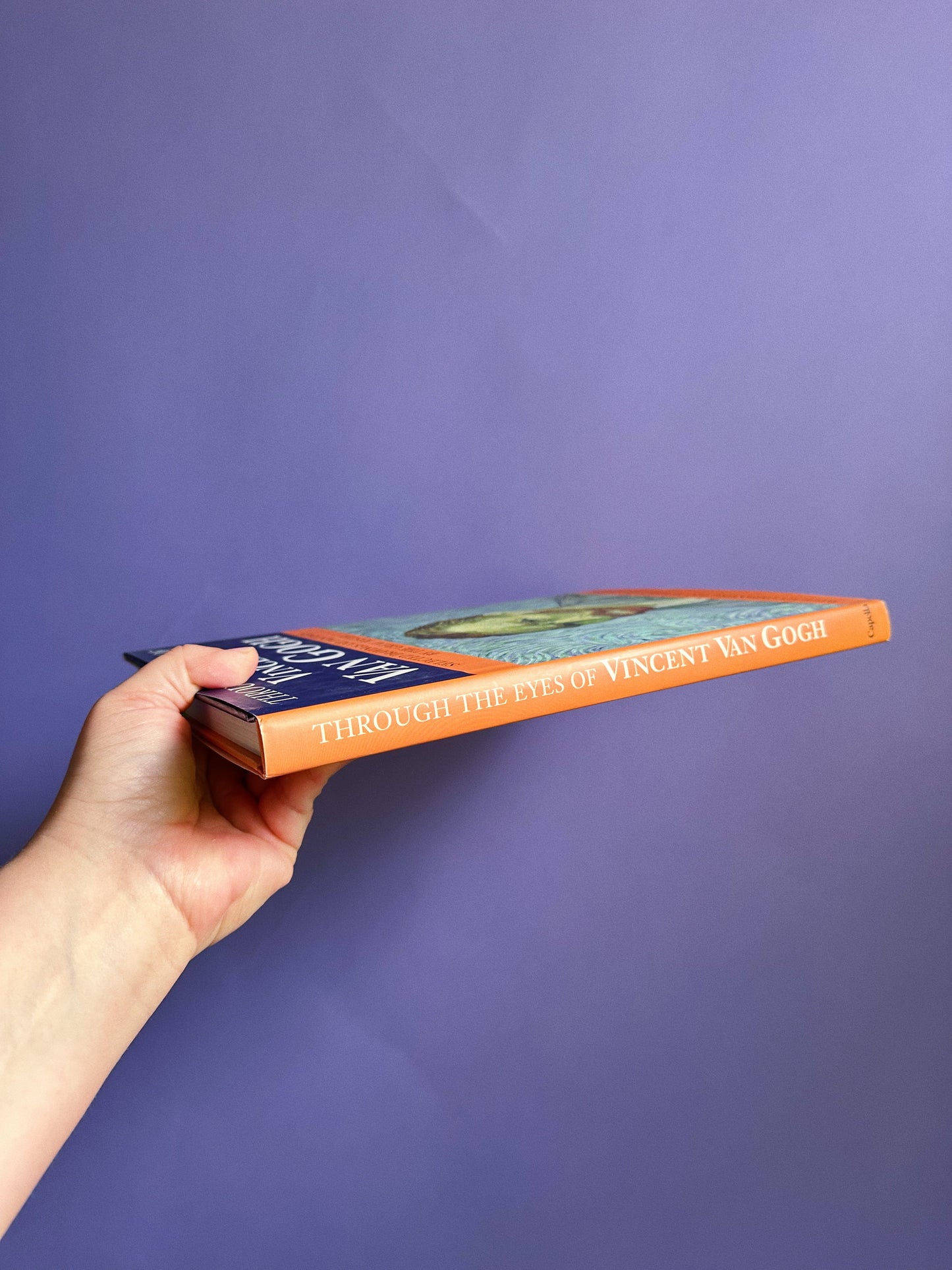 Through The Eyes Of Vincent Van Gogh Hardcover Coffee Table Book