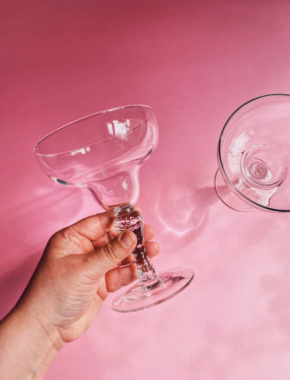 Vintage Libbey Glass Martello Margarita Glasses