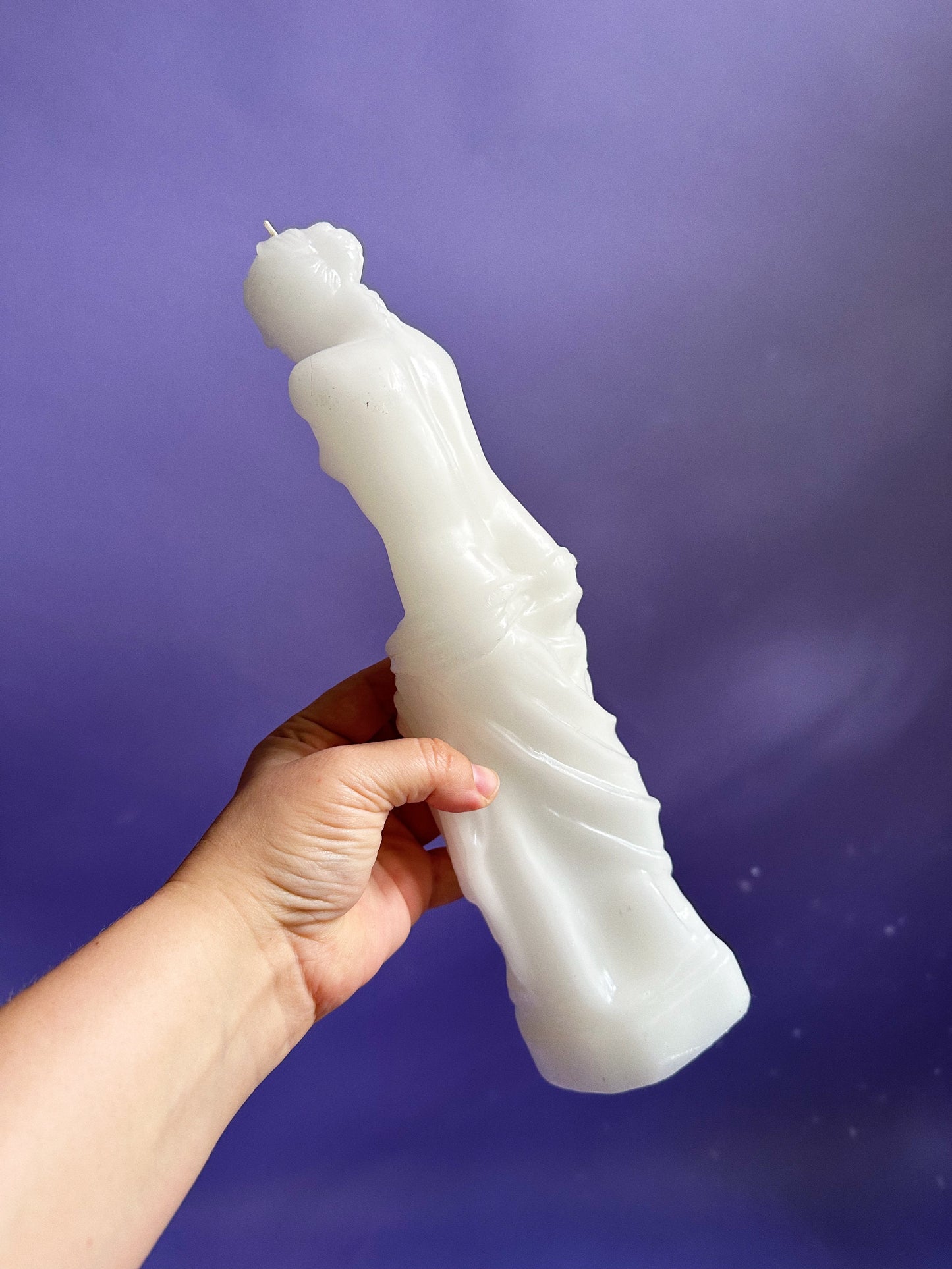 White Venus De Milo Candle