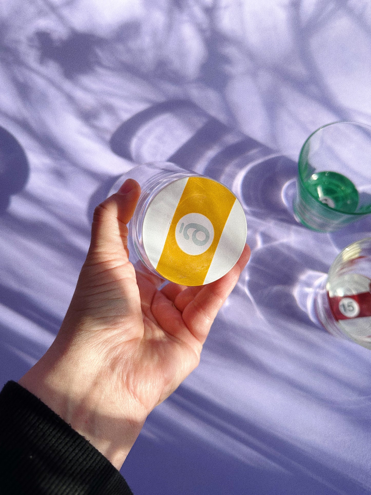 Set of 4 Vintage Luminarc France Billiard Lowball Glassware