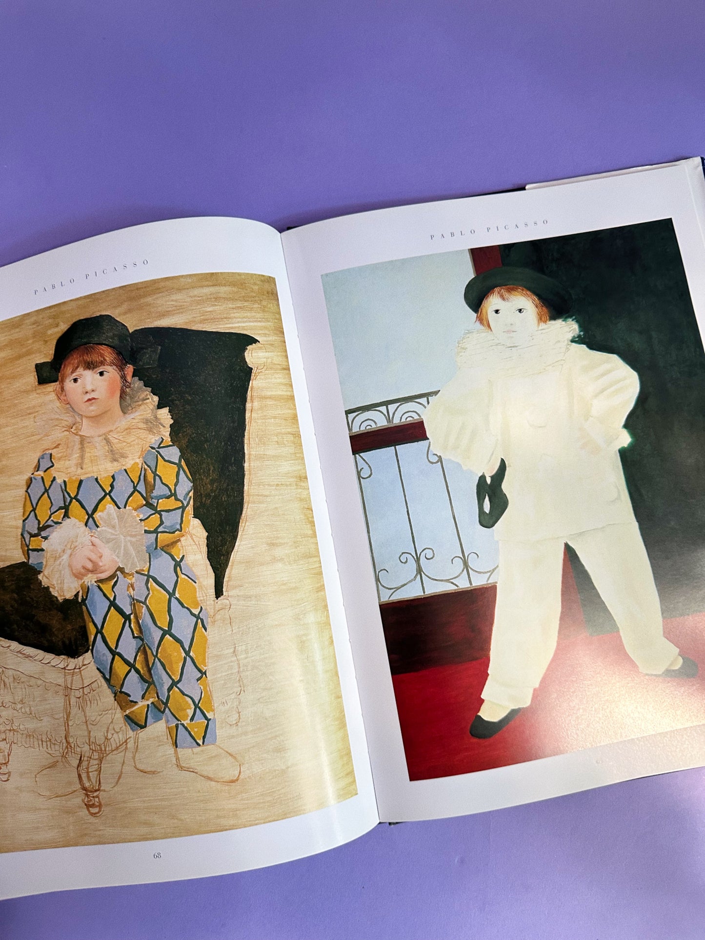 Vintage Hardcover Pablo Picasso Art Coffee Table Book by Jesse McDonald