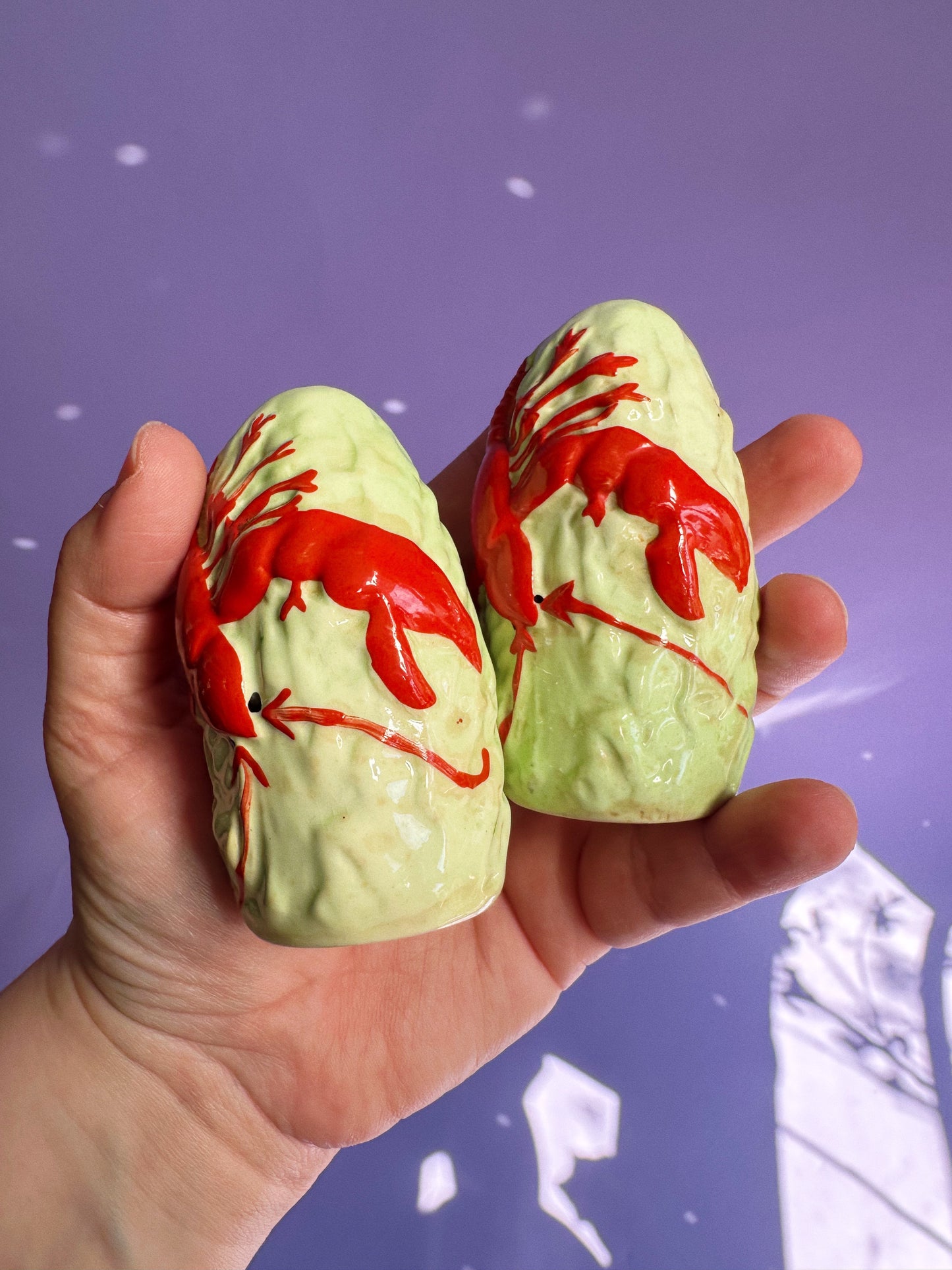 Vintage Carltonware Lobster Salt & Pepper Shakers