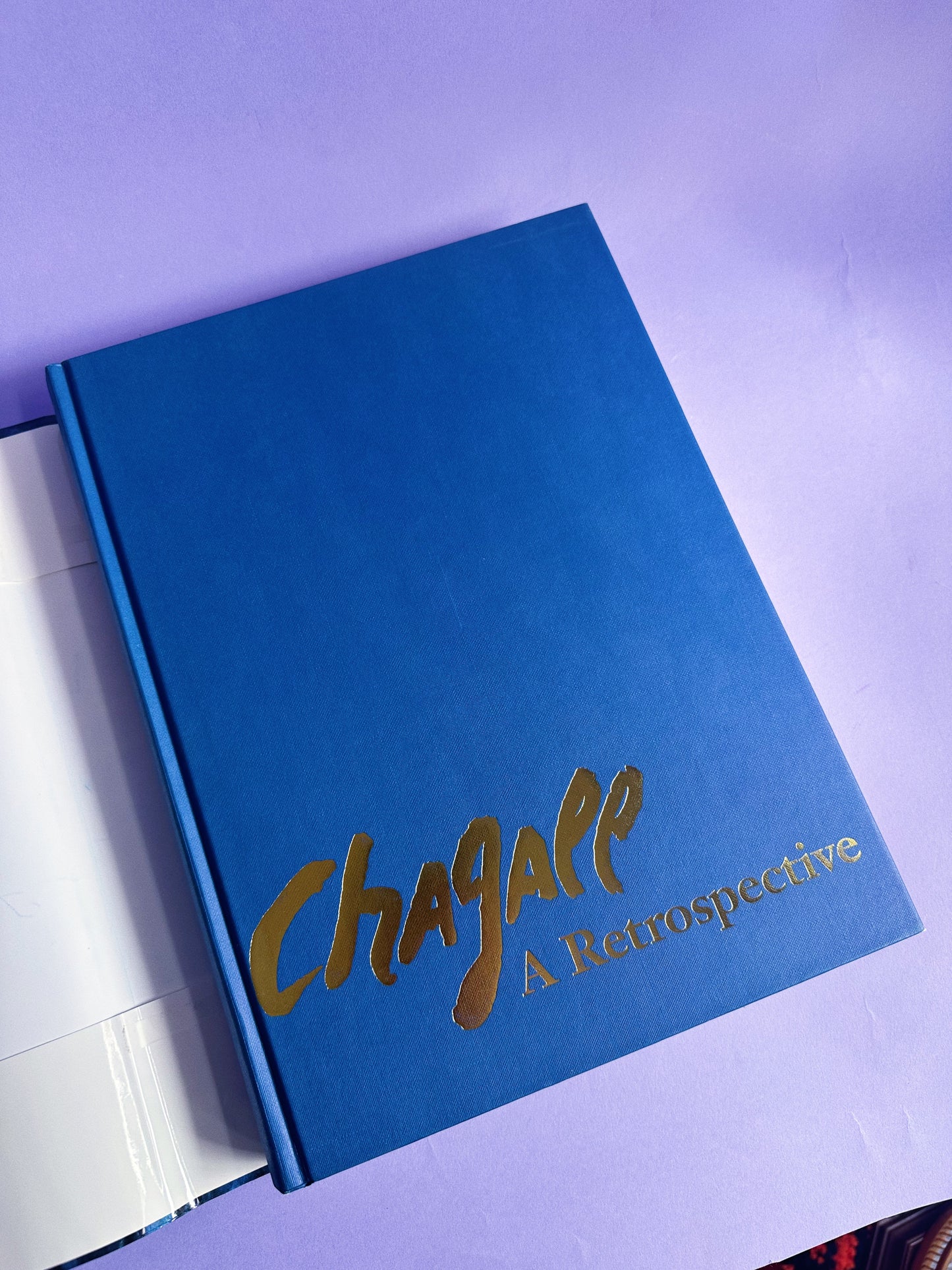 Chagall: A Retrospective Hardcover Art Book - Blue Cover Large & Heavy