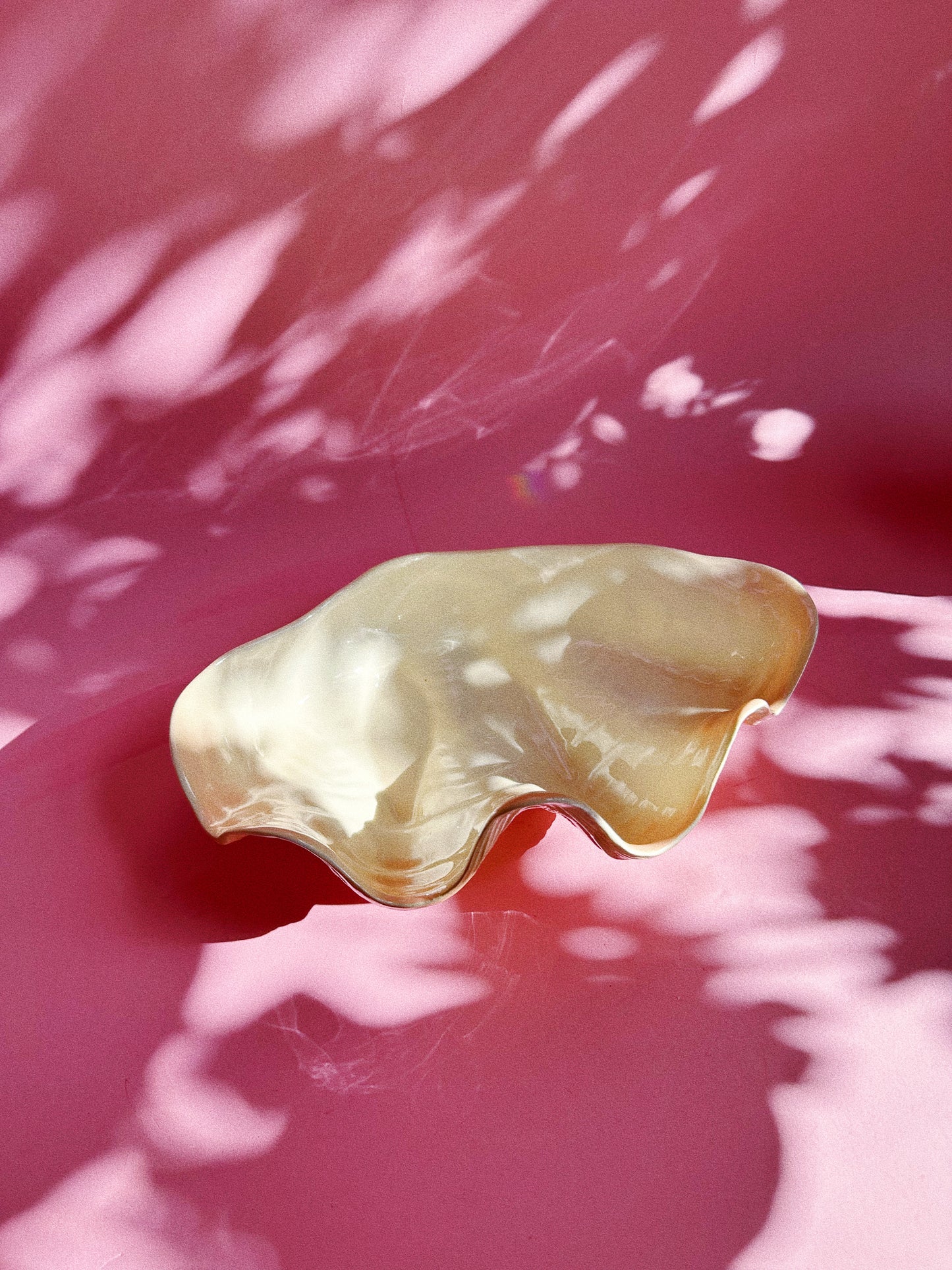 Vintage Ceramic Seashell Dish