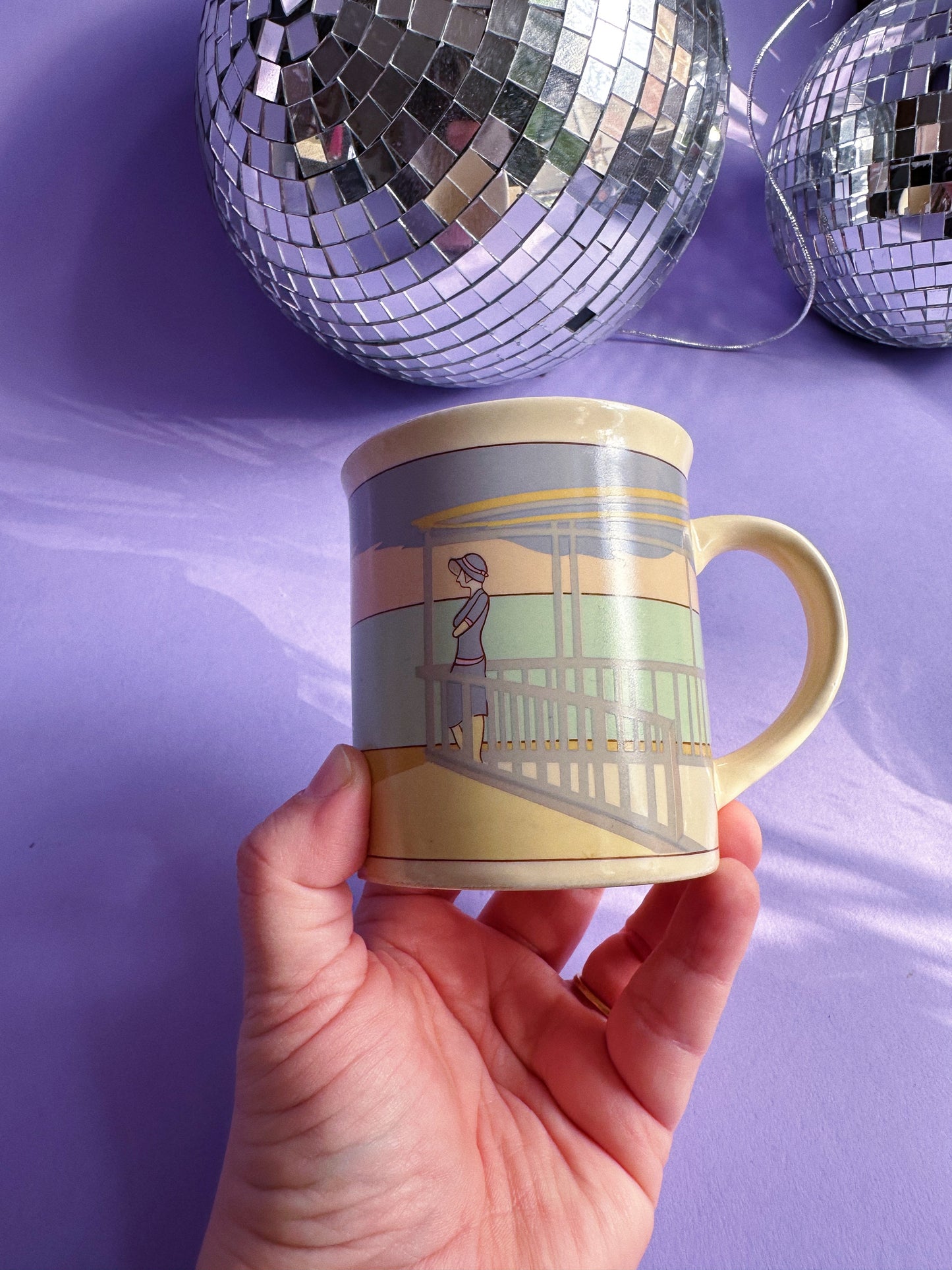 Vintage Art Deco Style Coffee / Tea Mug
