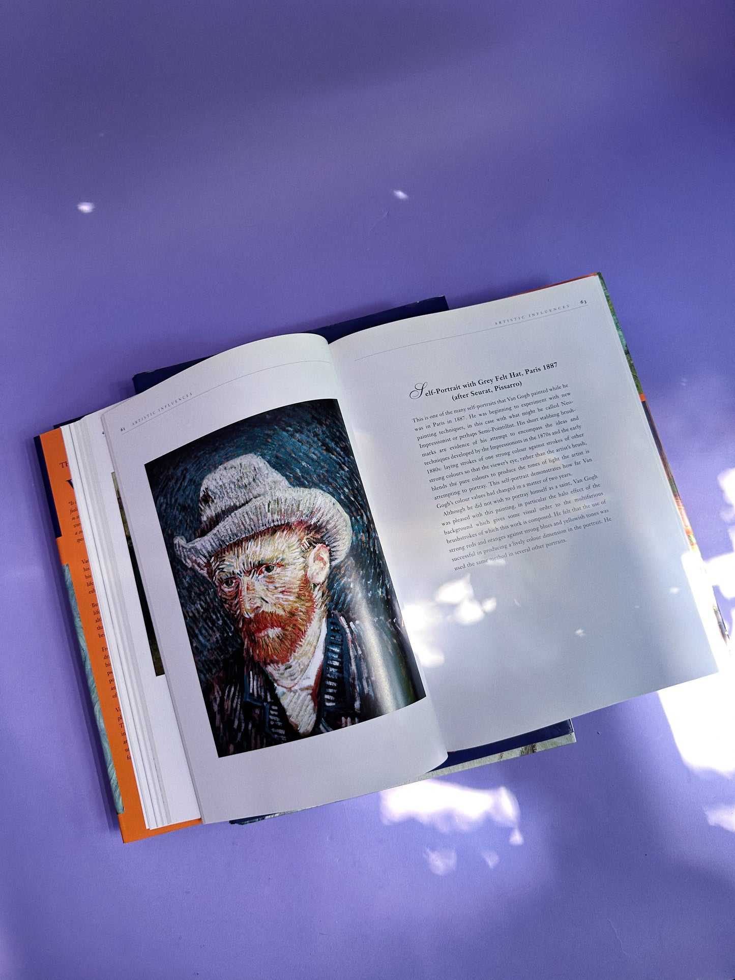 Through The Eyes Of Vincent Van Gogh Hardcover Coffee Table Book