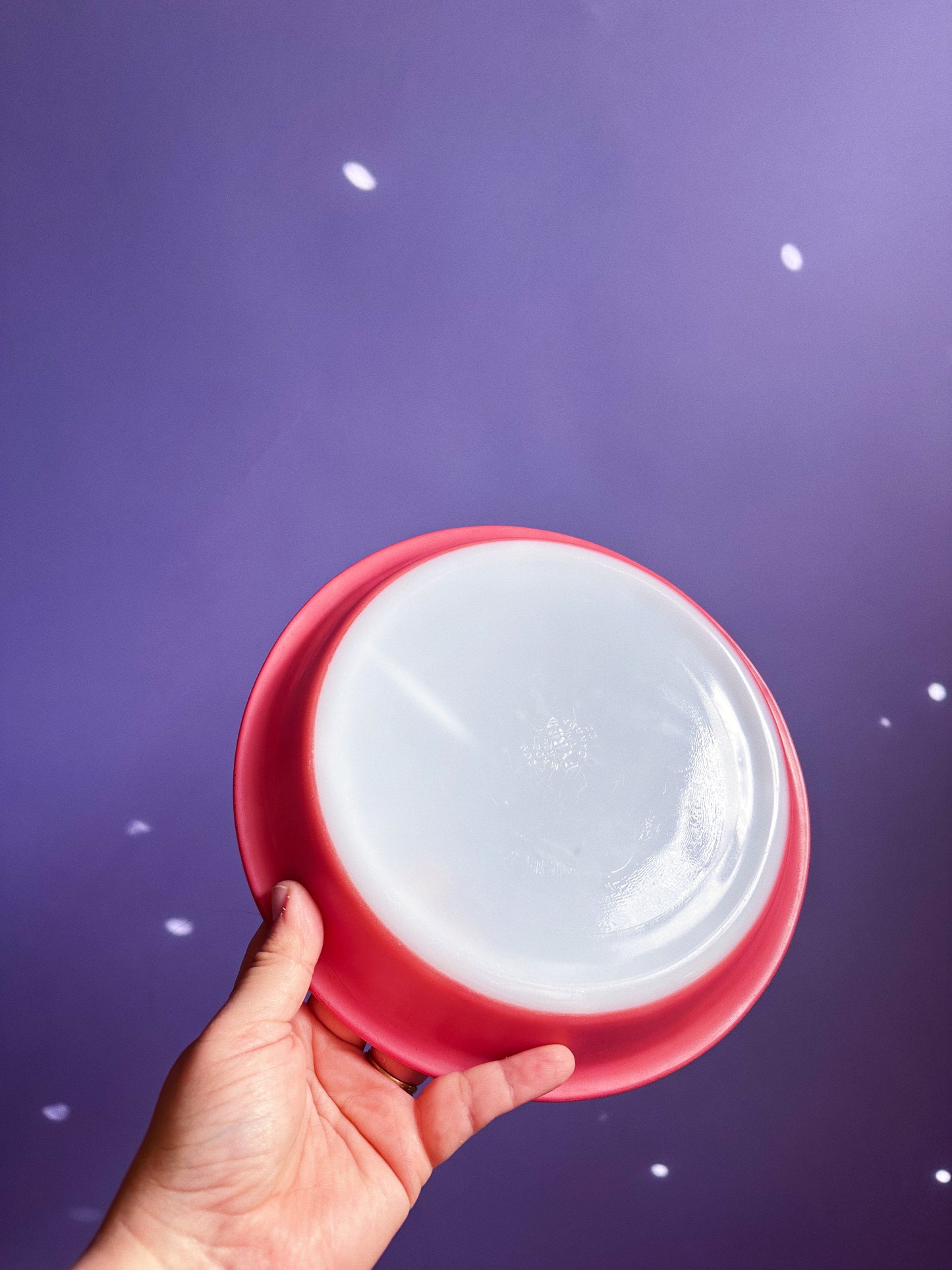 Pyrex Vintage 1950's Flamingo Pink 8.5" Ovenware Pie Pan Dish #209