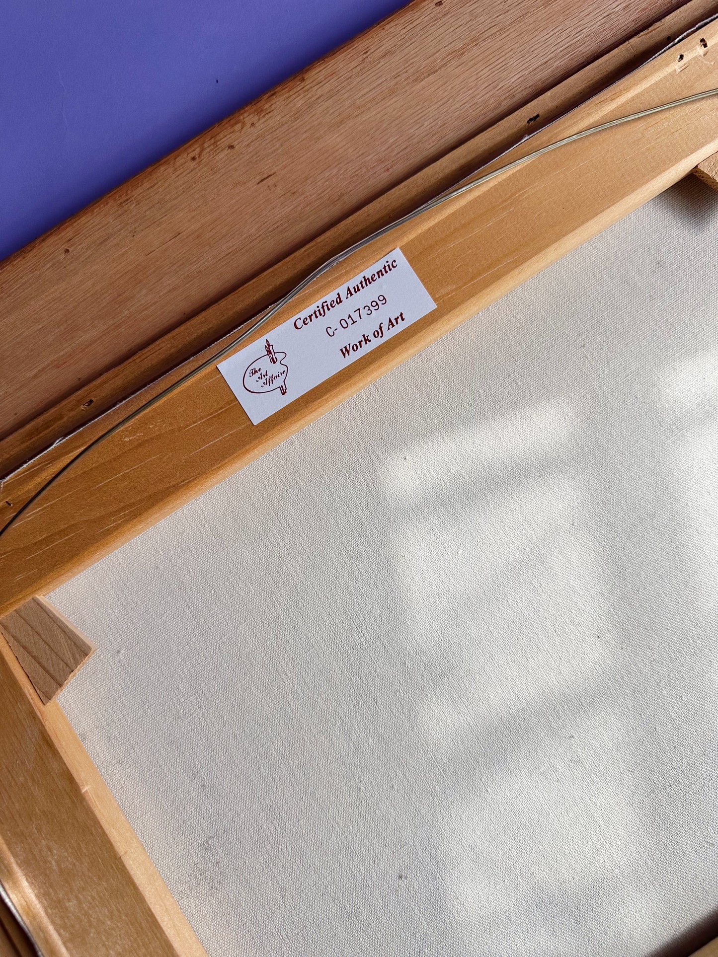 Framed Hamilton Cat & Duck Decoy Oil Painting Folk Country, Cabin Farm House