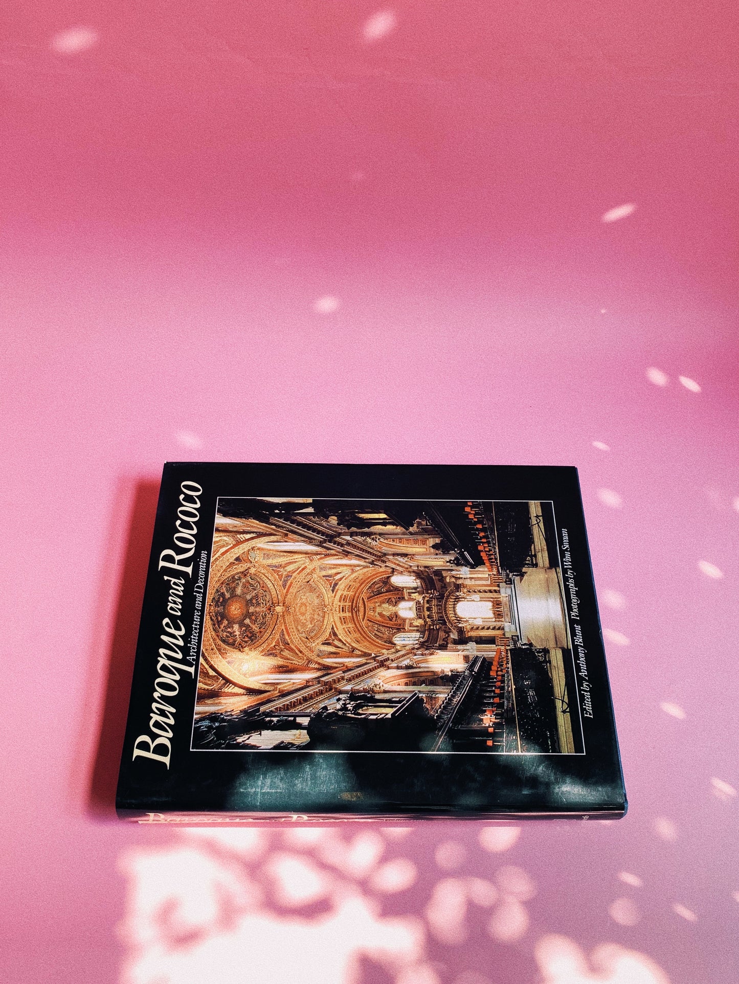 Vintage 1978 Baroque & Rococo Hardcover Coffee Table Book