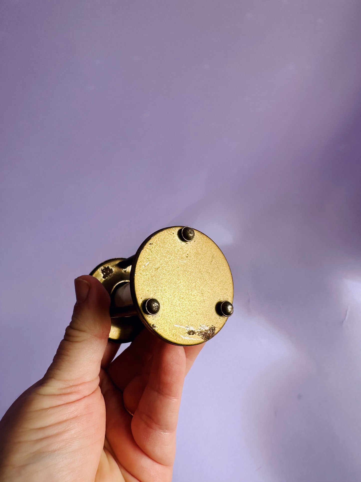 Small Metal Glass & Sand Timer