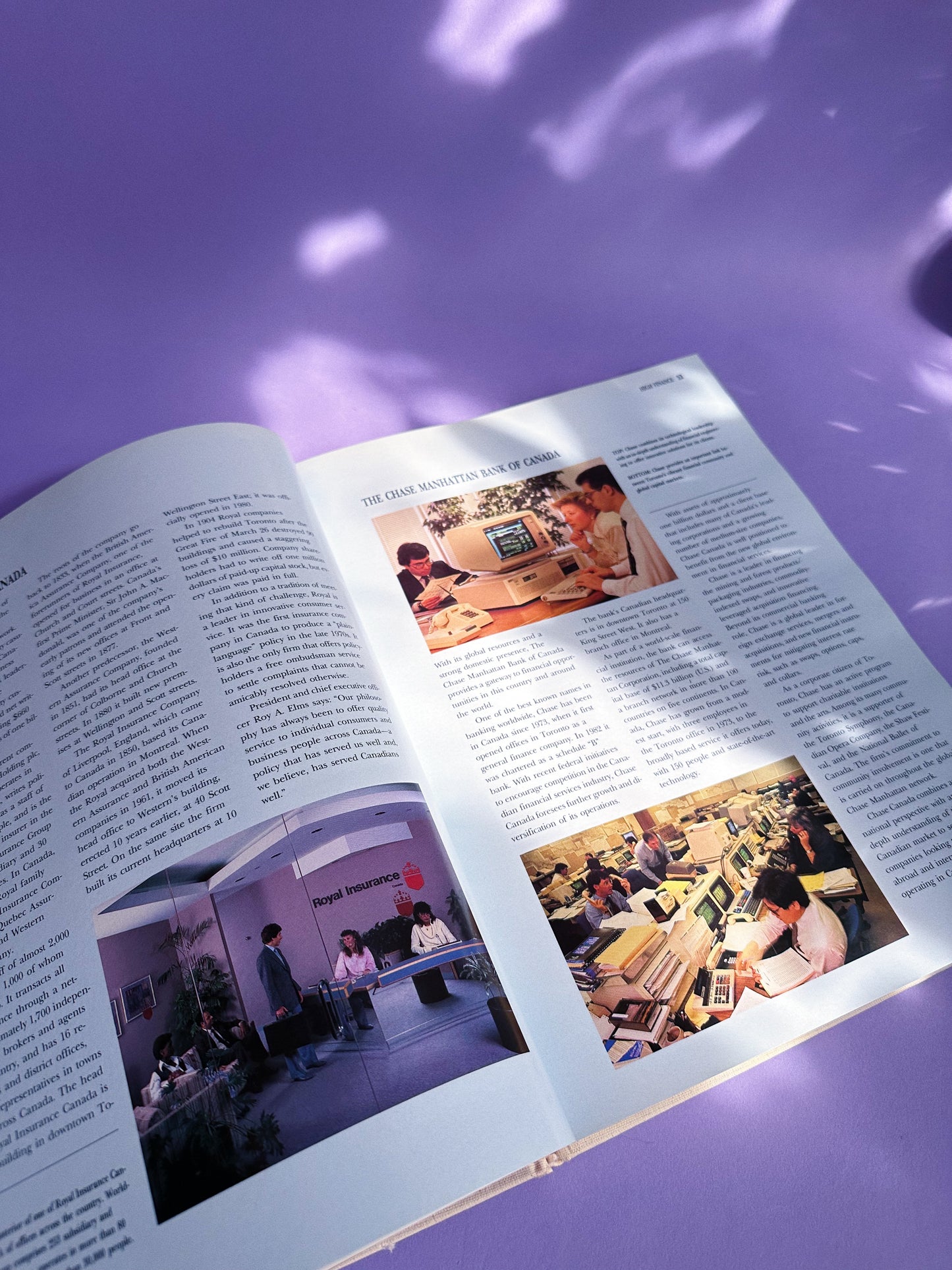 Vintage Metropoliton Toronto Working Towards The Future Hardcover Coffee Table Book