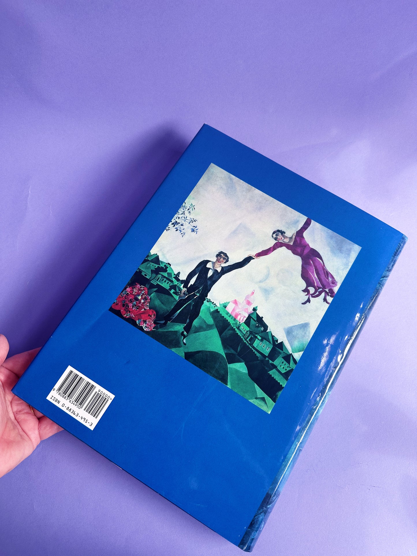Chagall: A Retrospective Hardcover Art Book - Blue Cover Large & Heavy