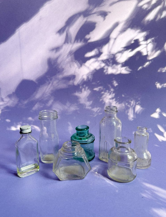 Small Vintage / Antique Apothecary Bottles