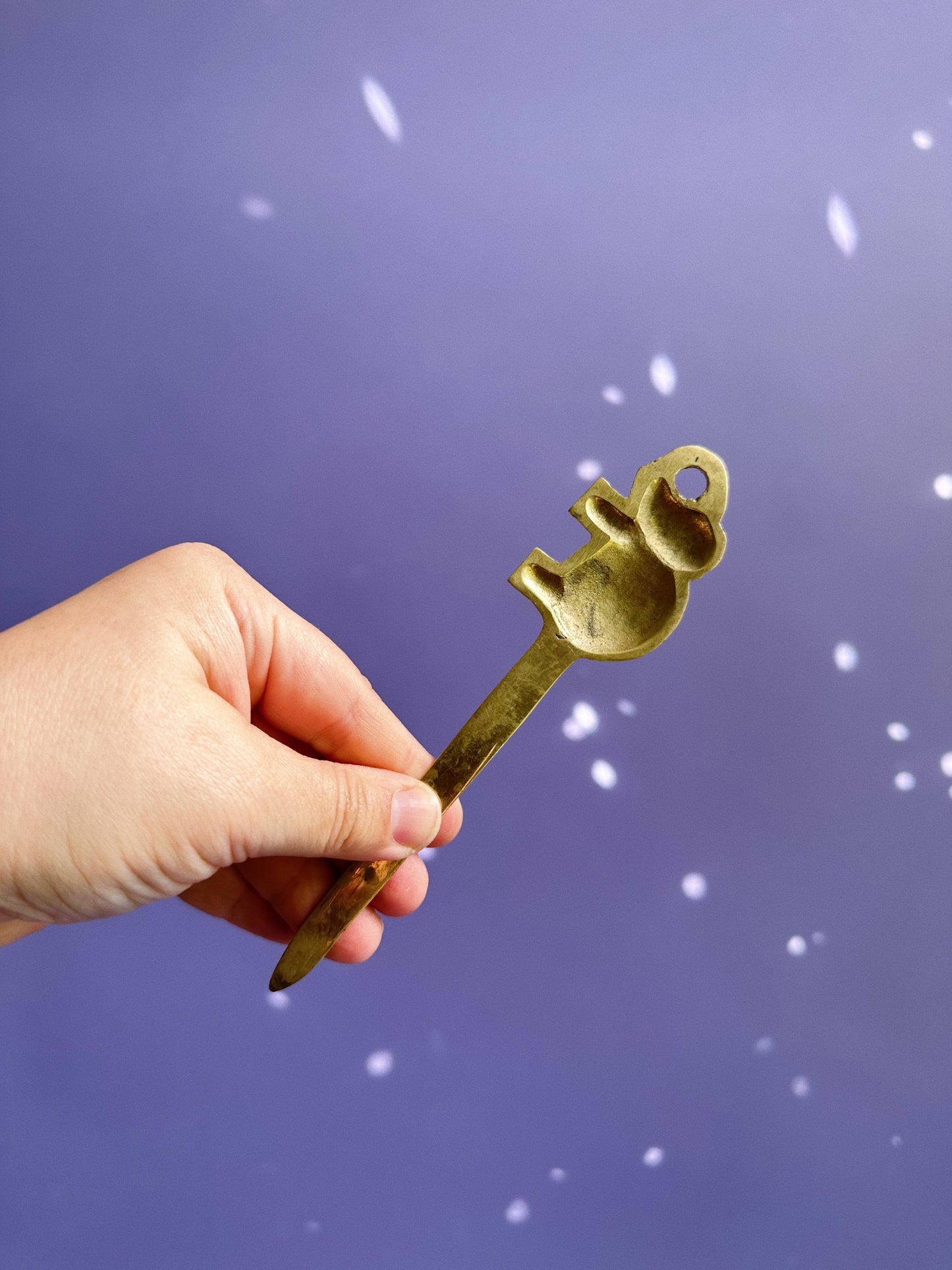 Vintage Brass Elephant Letter Opener