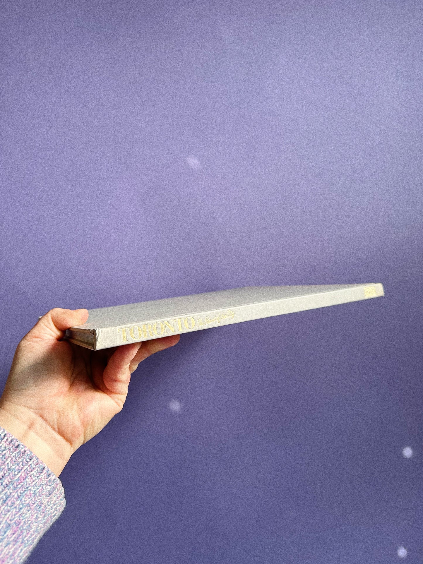 Vintage 1988 Hardcover Toronto Coffee Table Book