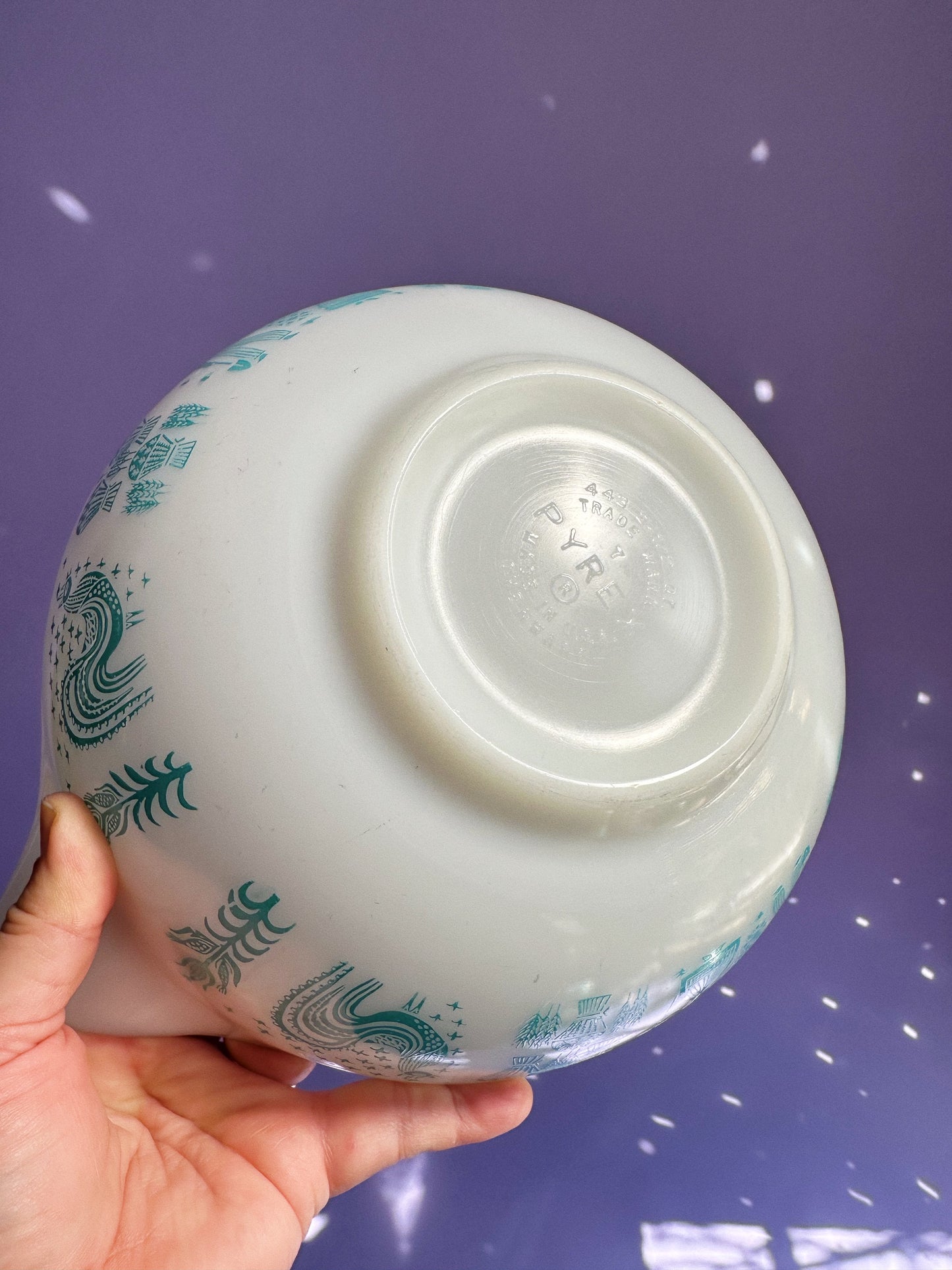 Vintage Pyrex Amish Butterprint Cinderella Bowl 443