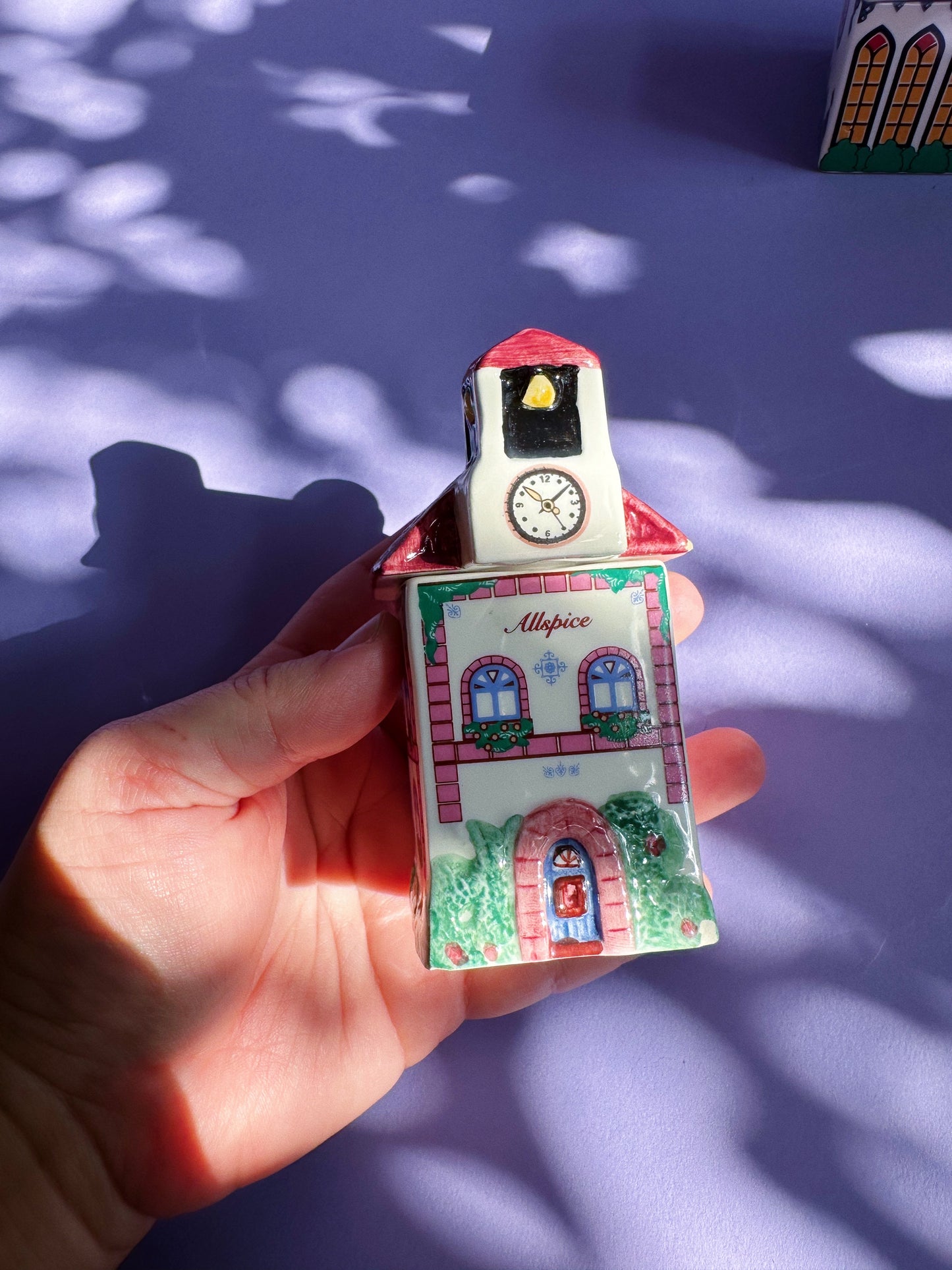 Vintage Avon Spice Village Houses Victorian