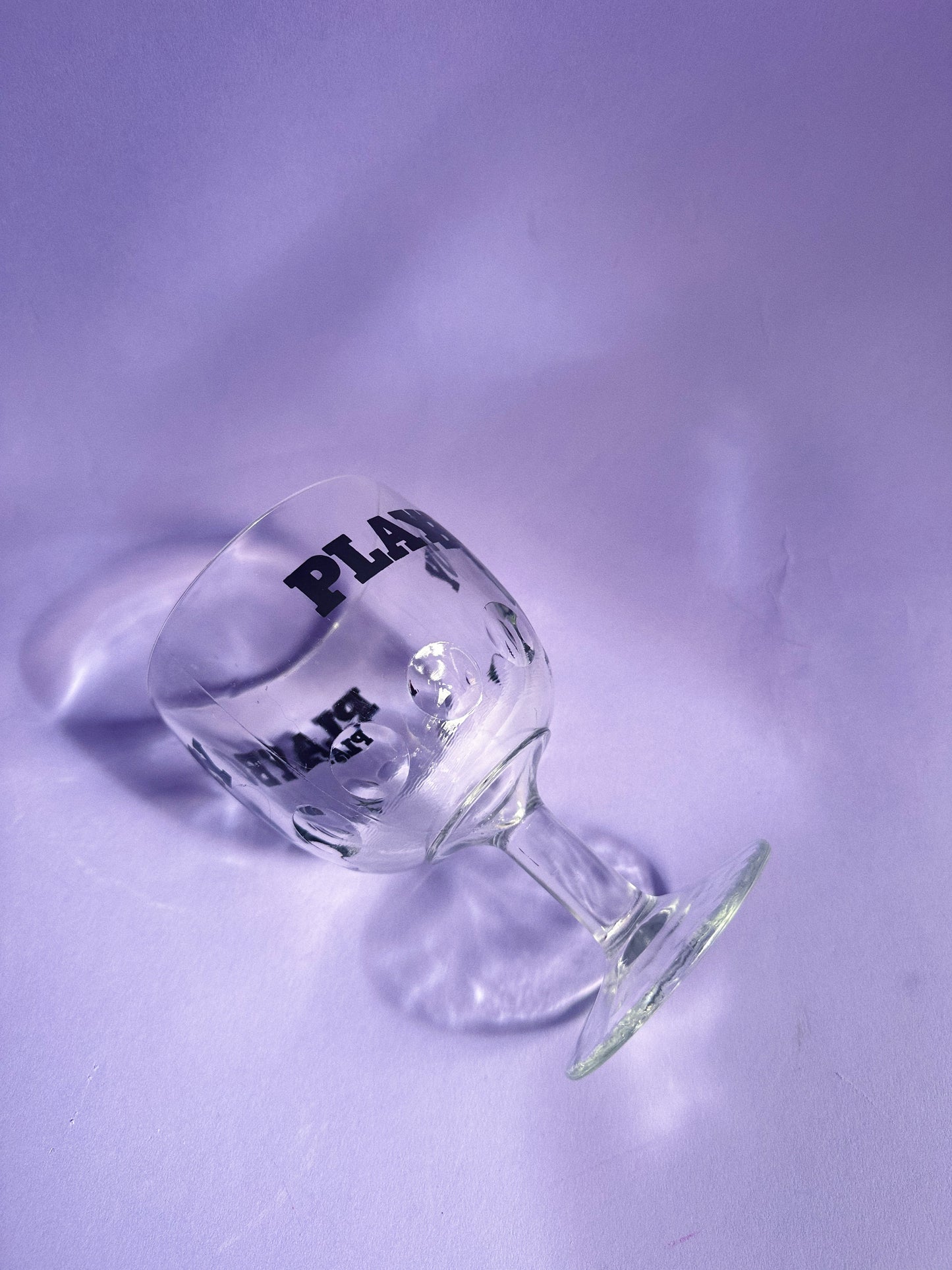 Vintage Playboy Glass Stemware