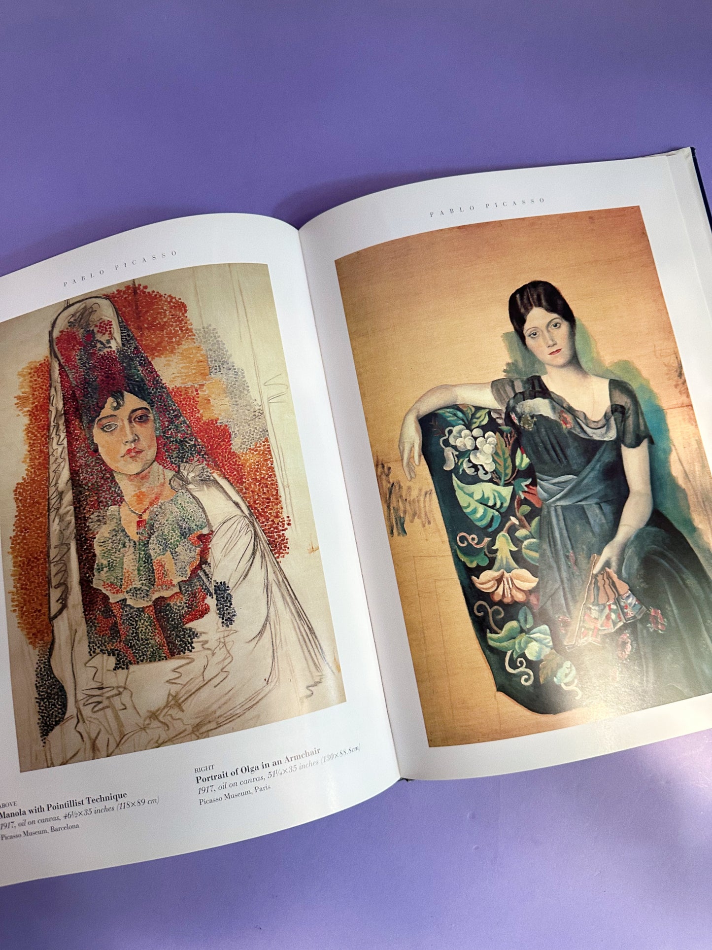 Vintage Hardcover Pablo Picasso Art Coffee Table Book by Jesse McDonald