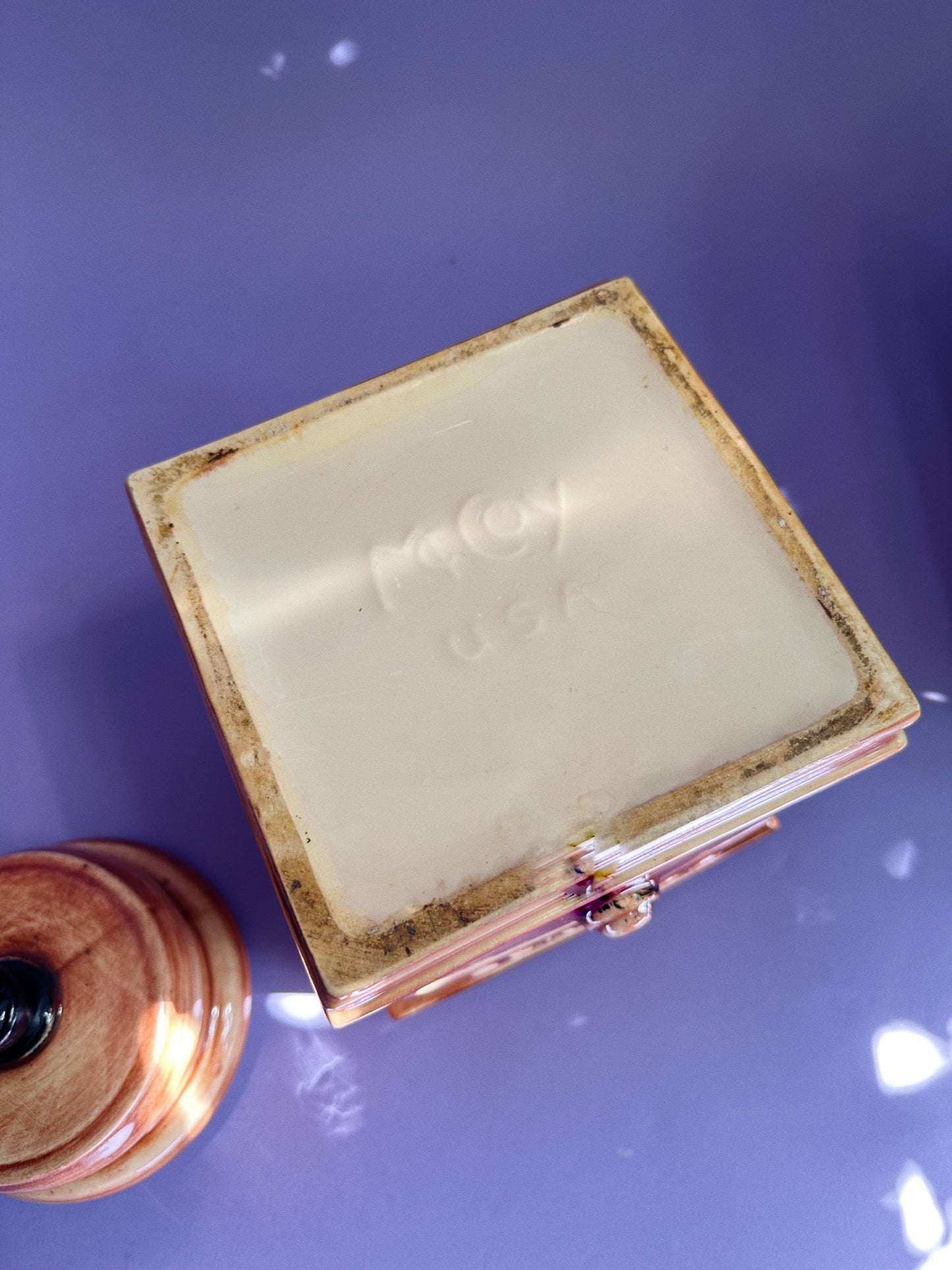 Vintage McCoy Coffee Grinder Cookie Jar